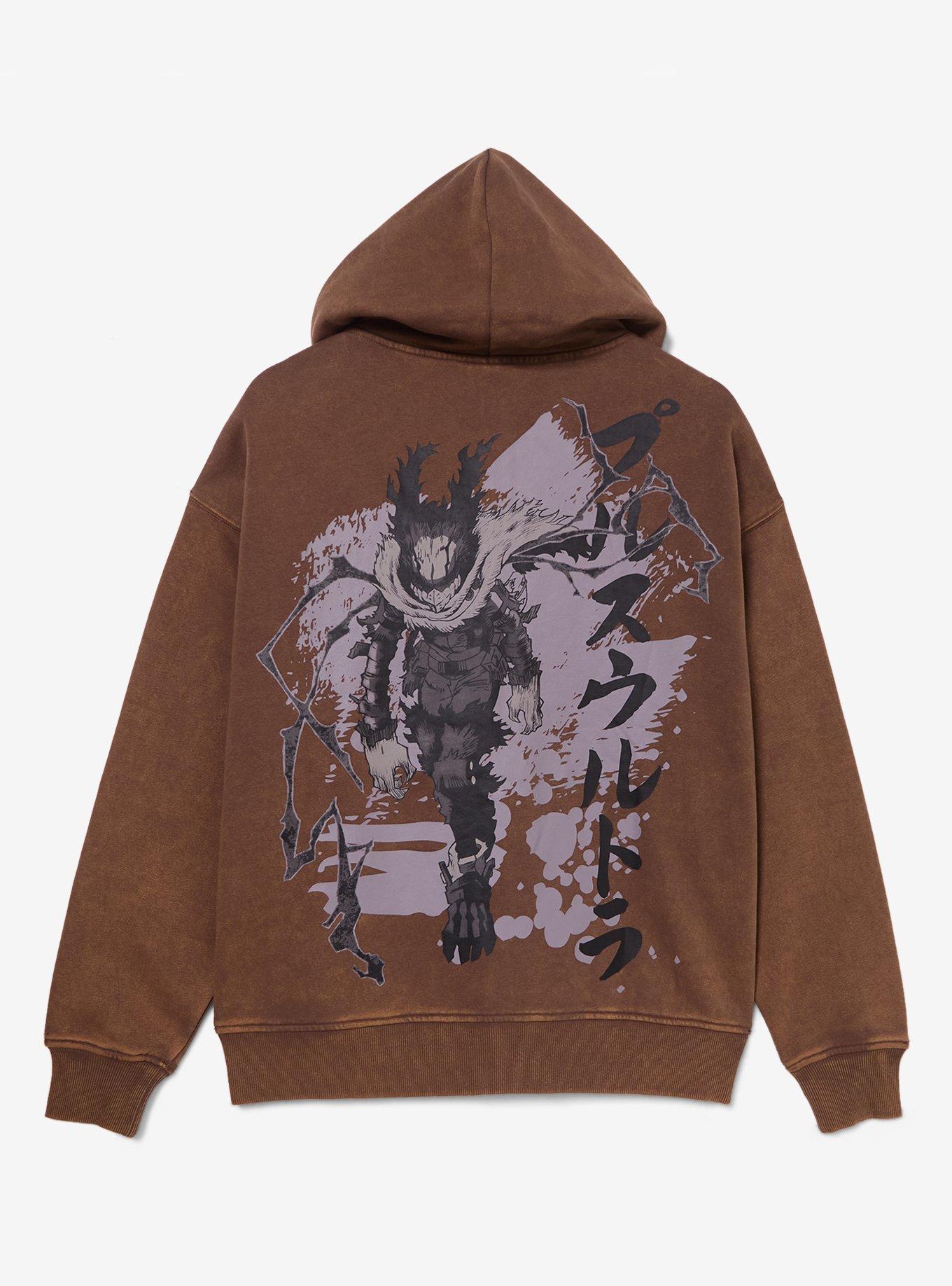 My Hero Academia Plus Ultra Deku Tonal Zippered Hoodie - BoxLunch Exclusive, , hi-res