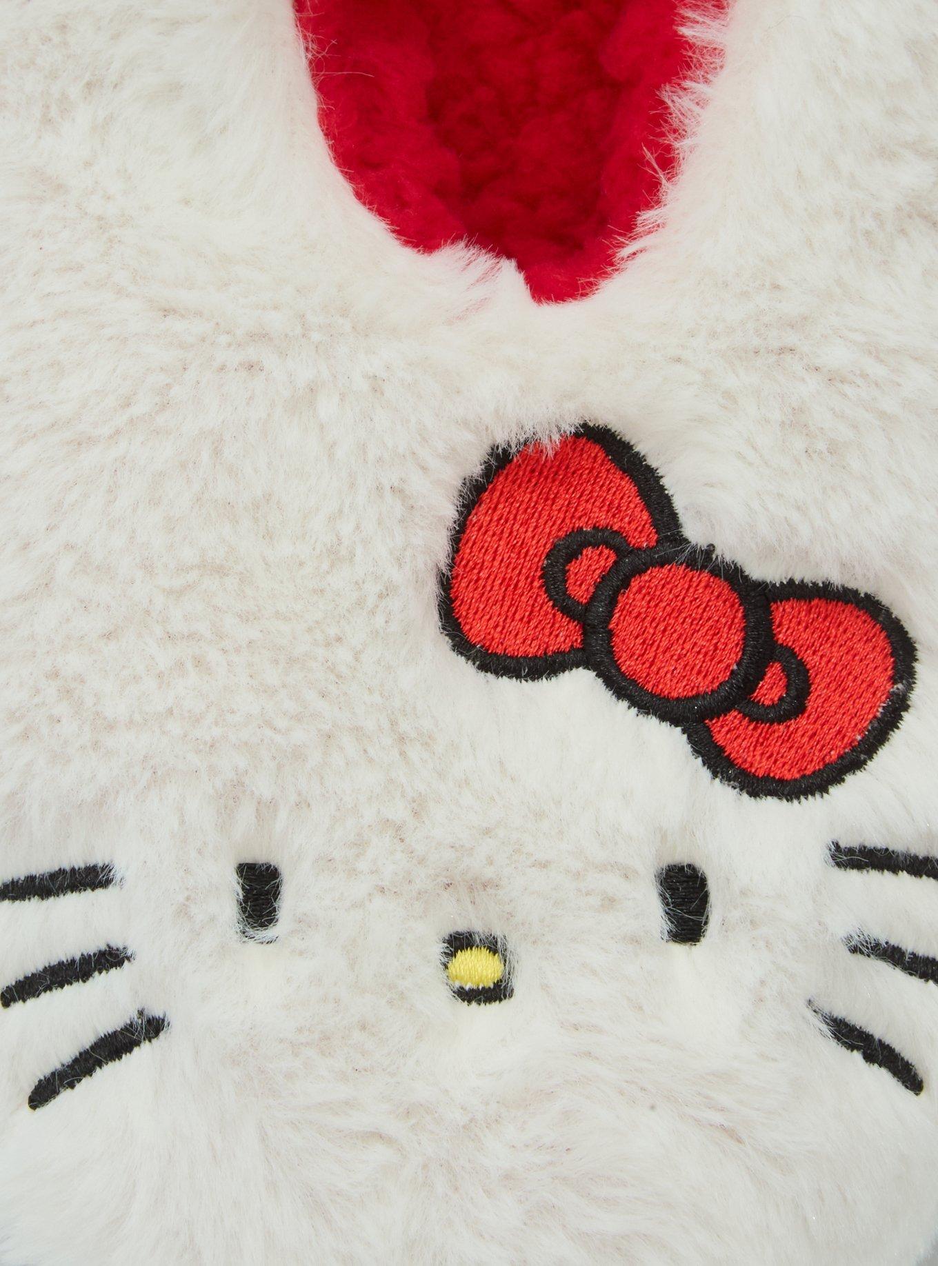 Sanrio Hello Kitty Bow Slipper Socks — BoxLunch Exclusive, , alternate