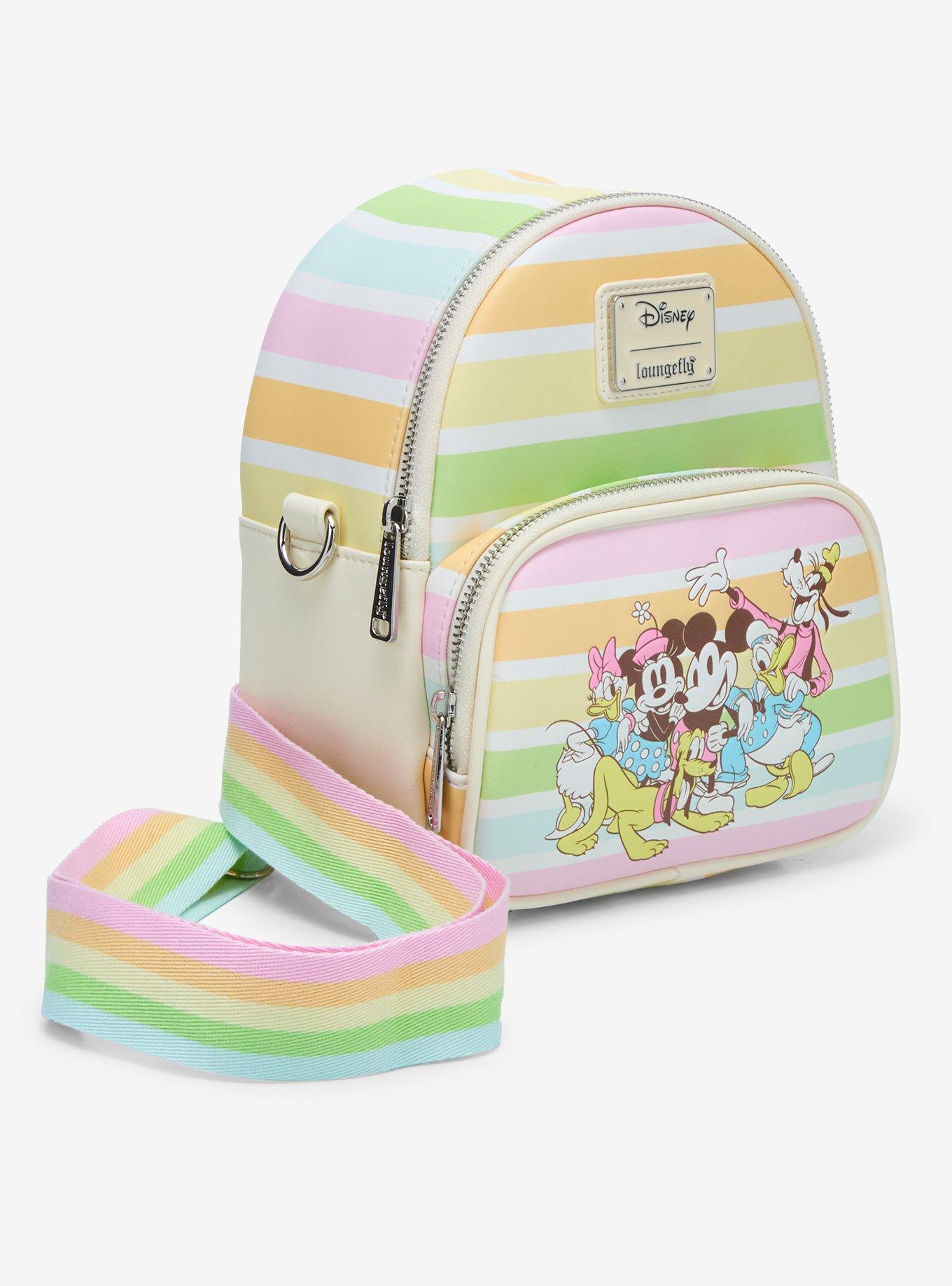 Loungefly Disney Sensational Six Stripe Convertible Mini Backpack, , hi-res