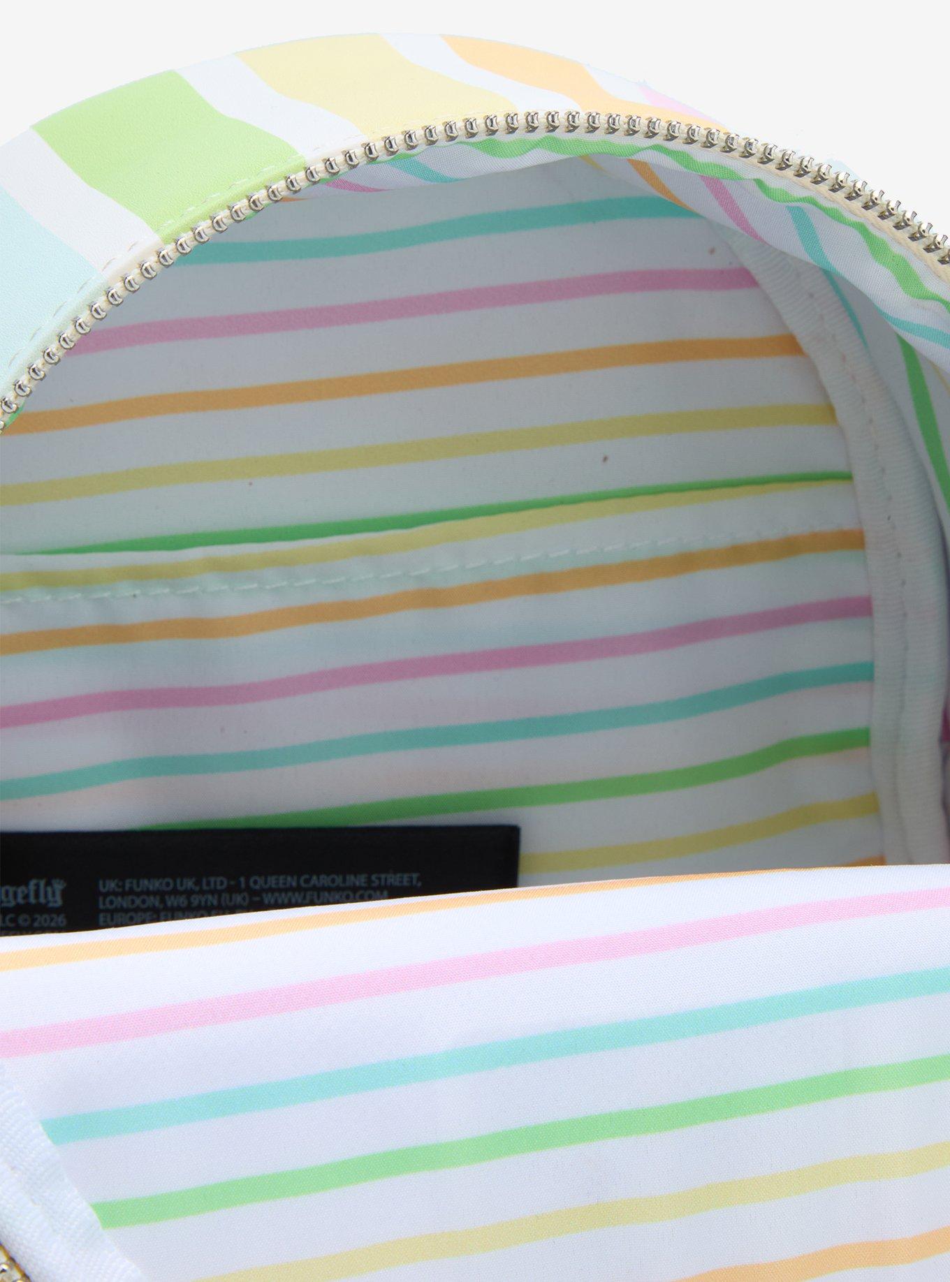 Loungefly Disney Sensational Six Stripe Convertible Mini Backpack, , alternate