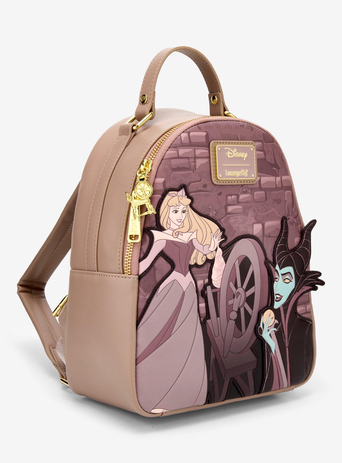 Loungefly Disney Sleeping Beauty Aurora & Maleficent Mini Backpack, , hi-res