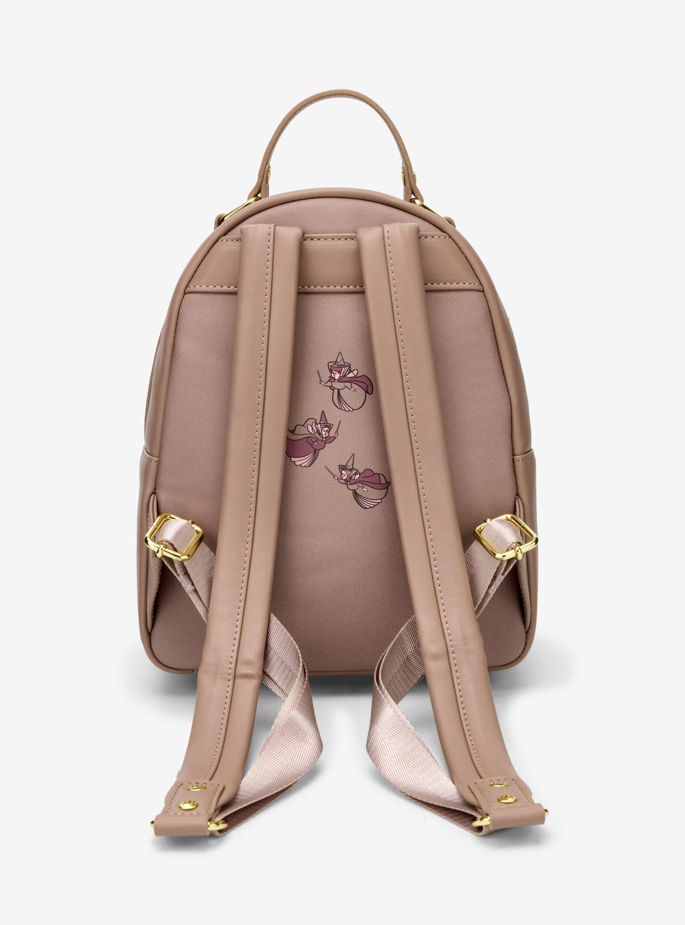 Loungefly Disney Sleeping Beauty Aurora & Maleficent Mini Backpack, , alternate