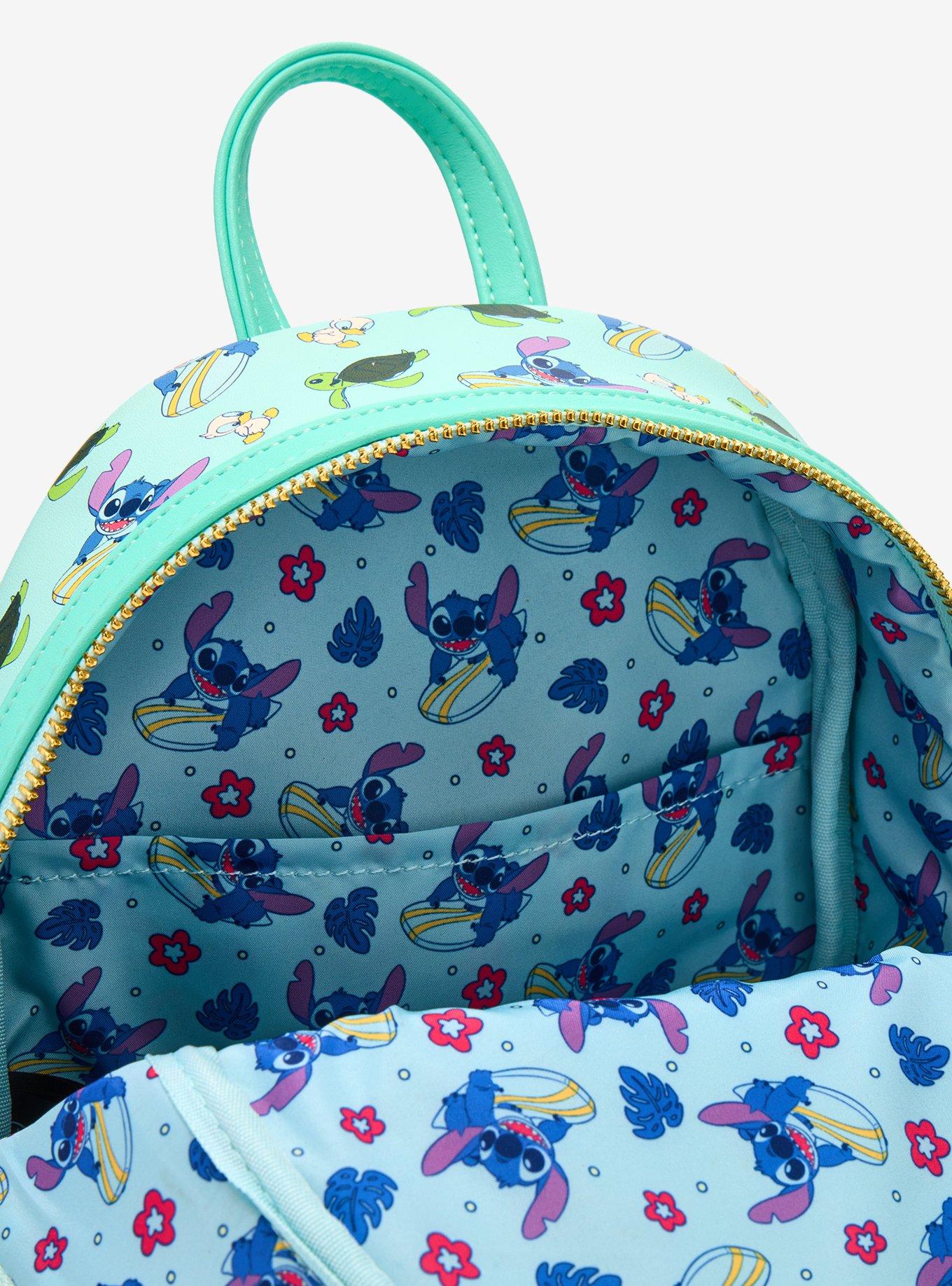 Loungefly Disney Stitch & Friends Surfing Mini Backpack, , alternate