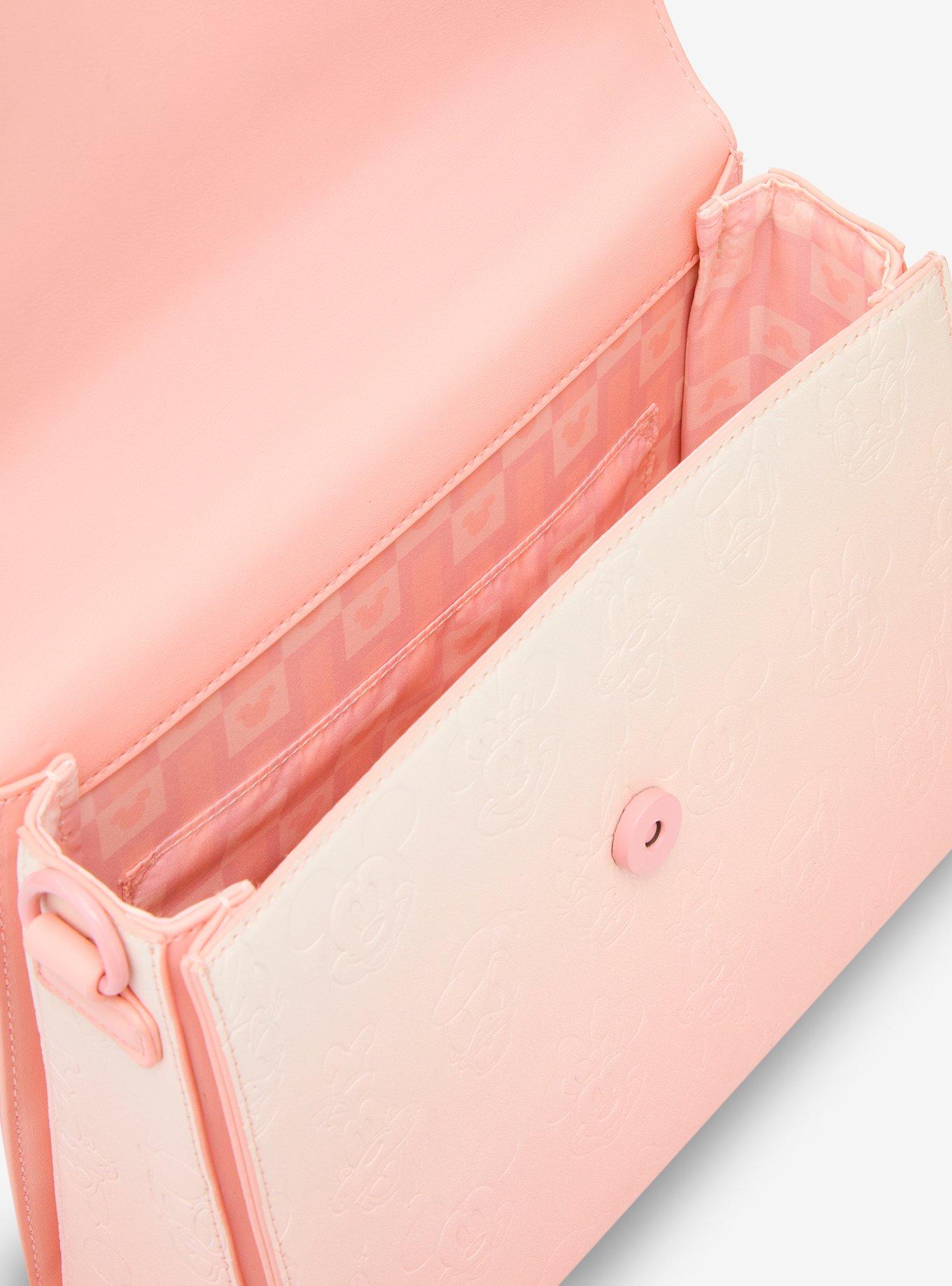 Loungefly Mickey Mouse & Friends Pastel Pink Crossbody Bag, , alternate