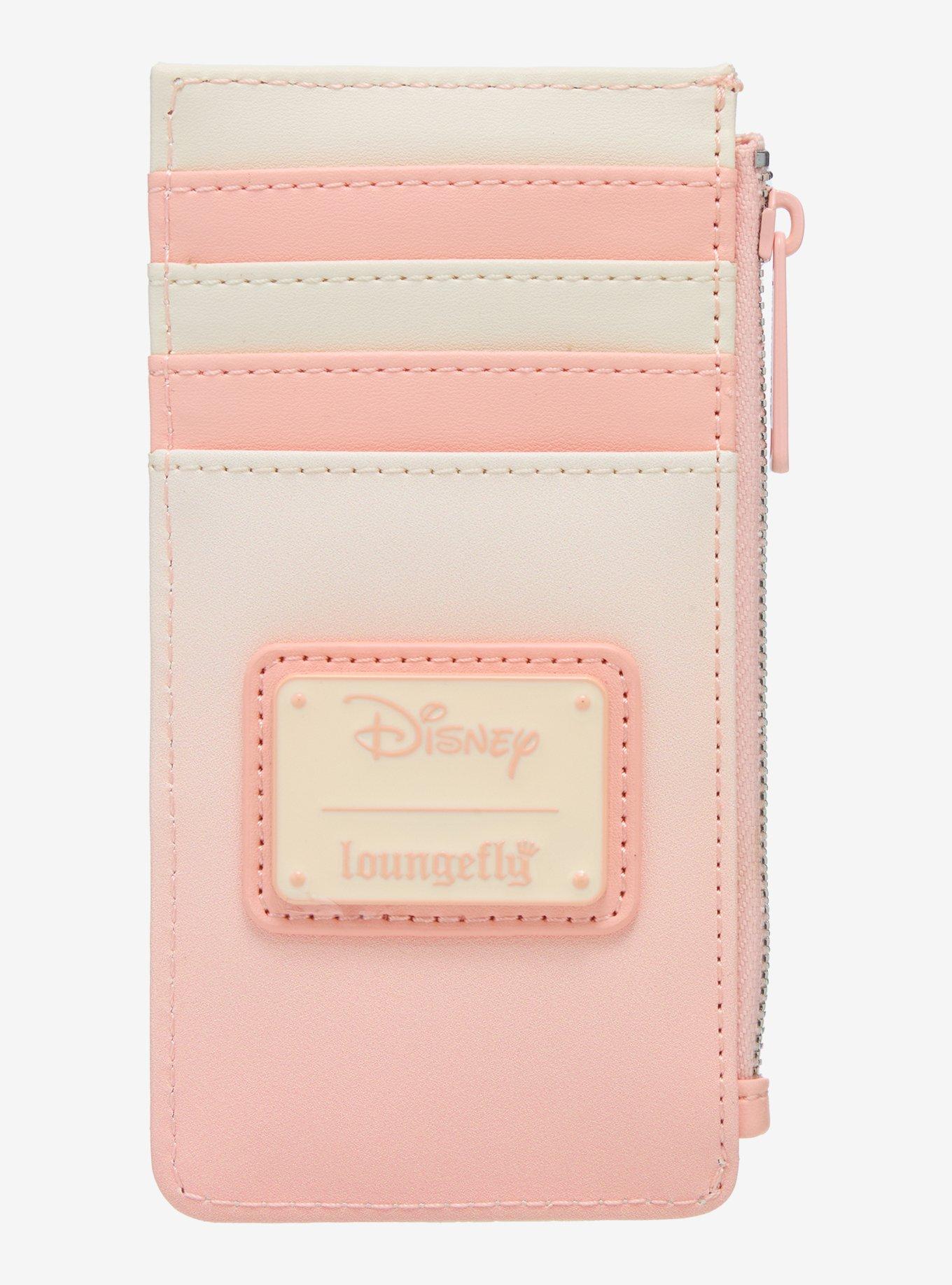 Loungefly Mickey Mouse & Friends Pink & White Cardholder, , alternate