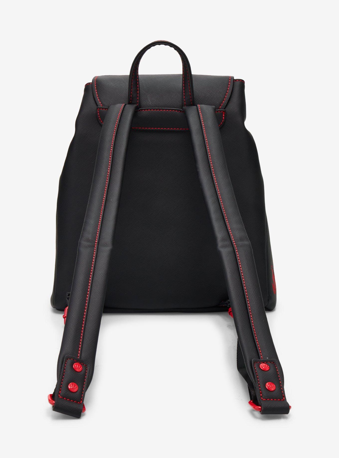 Loungefly Star Wars Darth Maul Roses Slouch Mini Backpack, , alternate