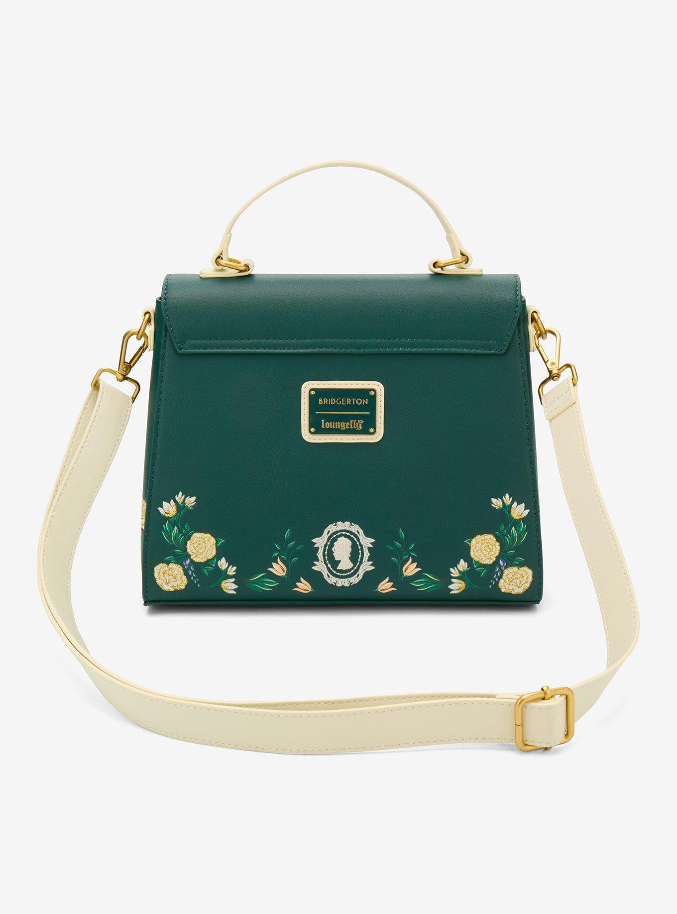 Loungefly Bridgerton Floral Crossbody Bag, , alternate