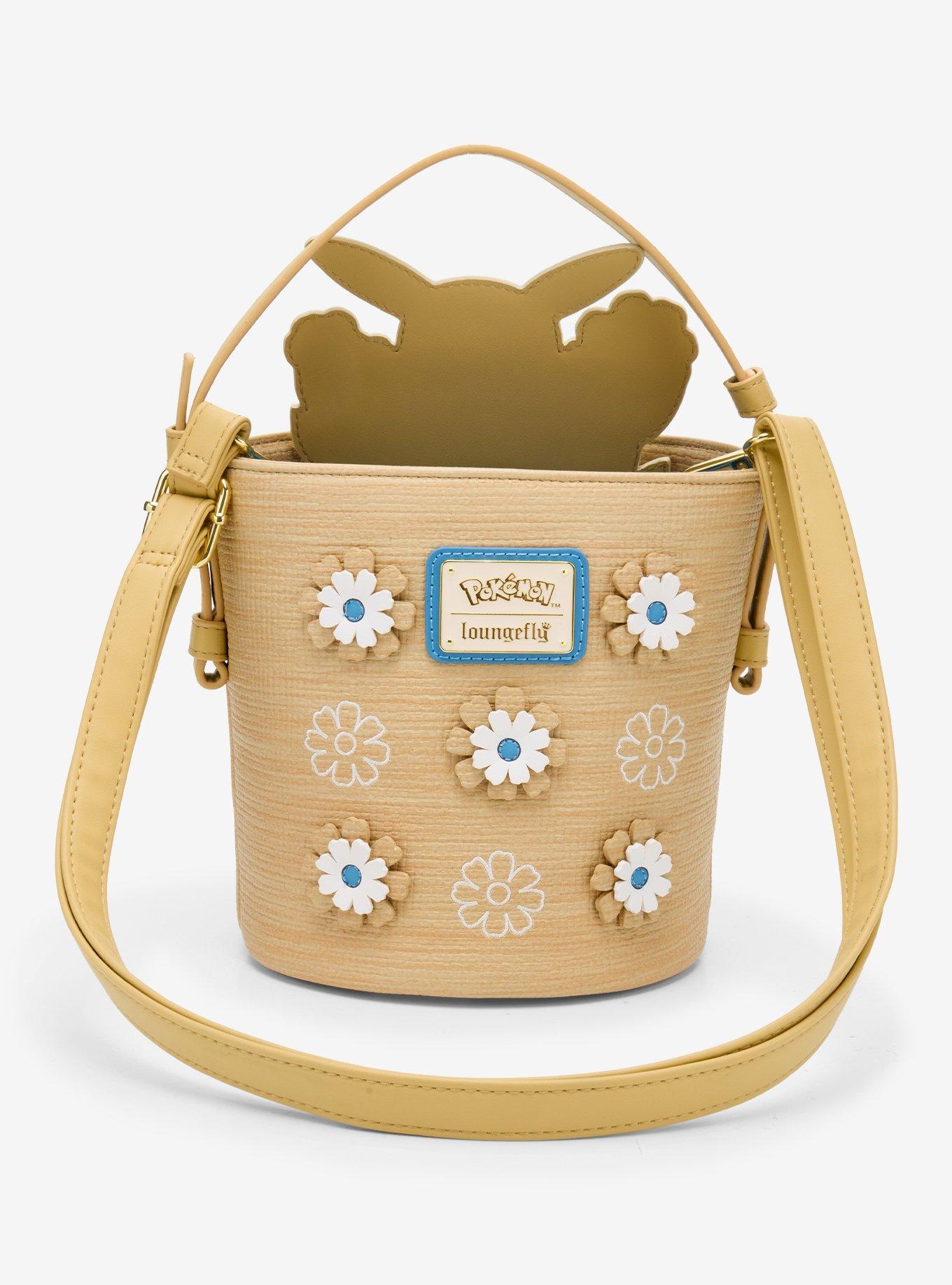 Loungefly Pok&eacute;mon Floral Rattan Crossbody Bag, , alternate
