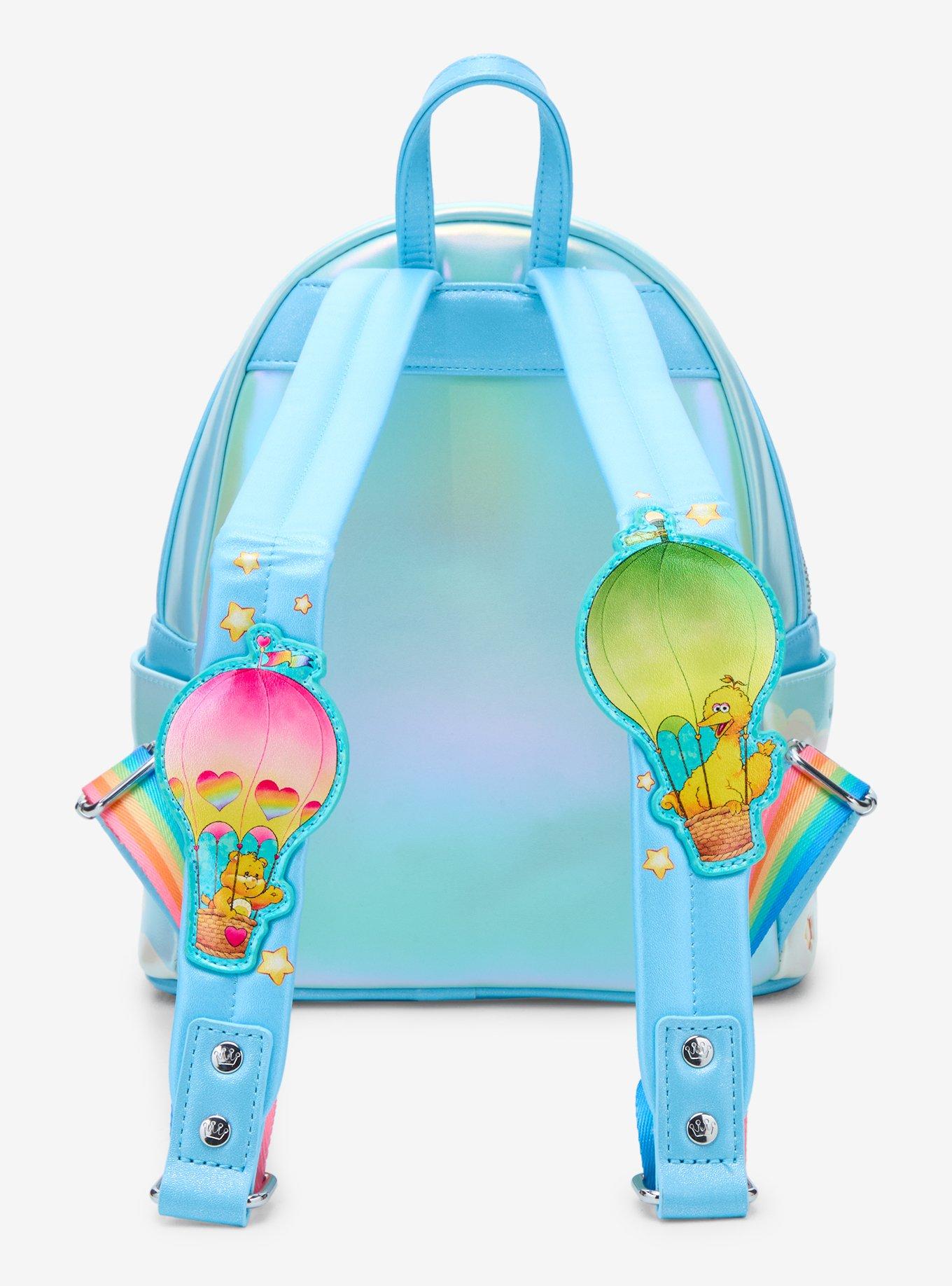 Loungefly Care Bears X Sesame Street Rainbow Mini Backpack, , alternate