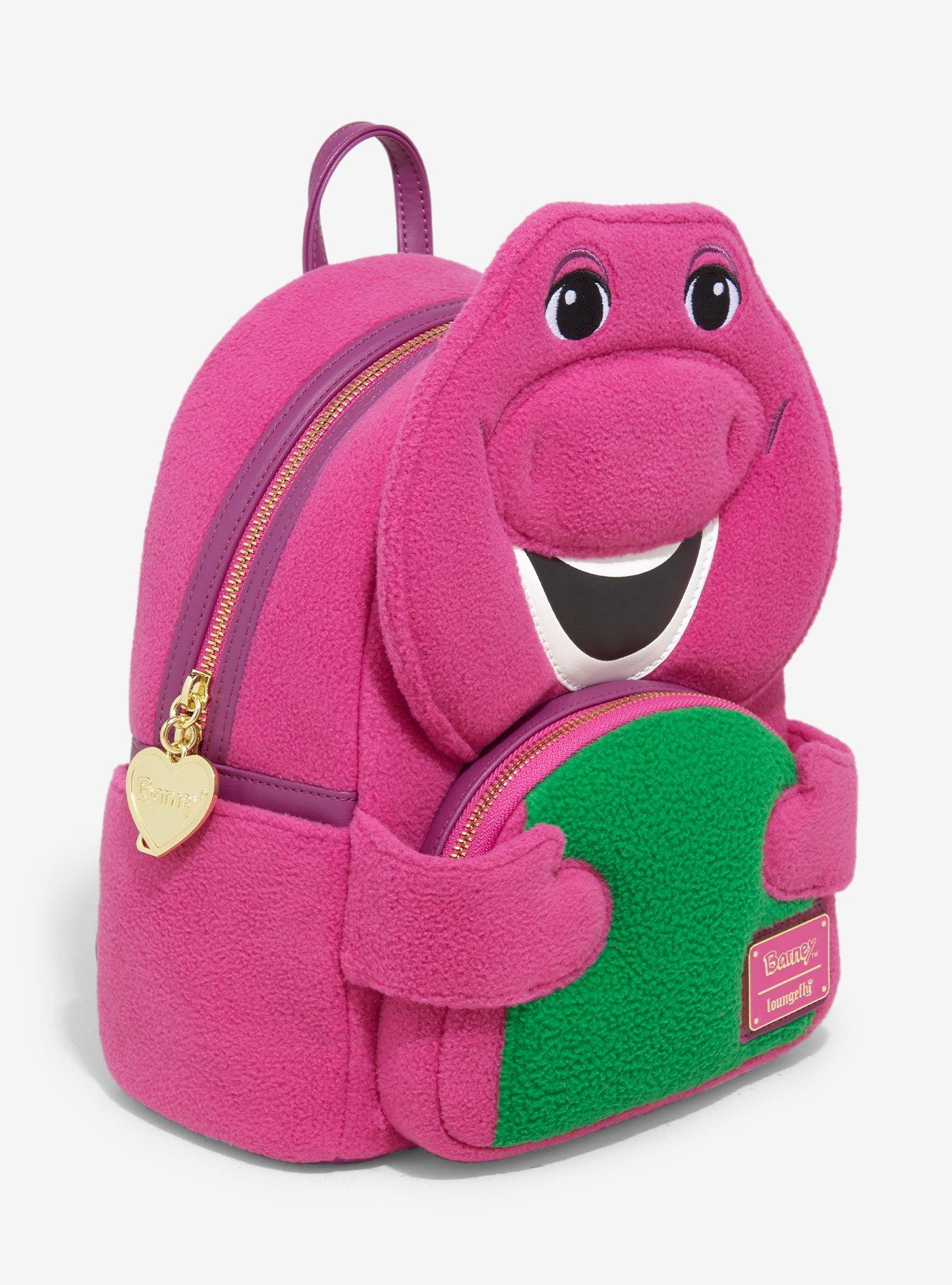 Loungefly Barney Figural Mini Backpack, , hi-res