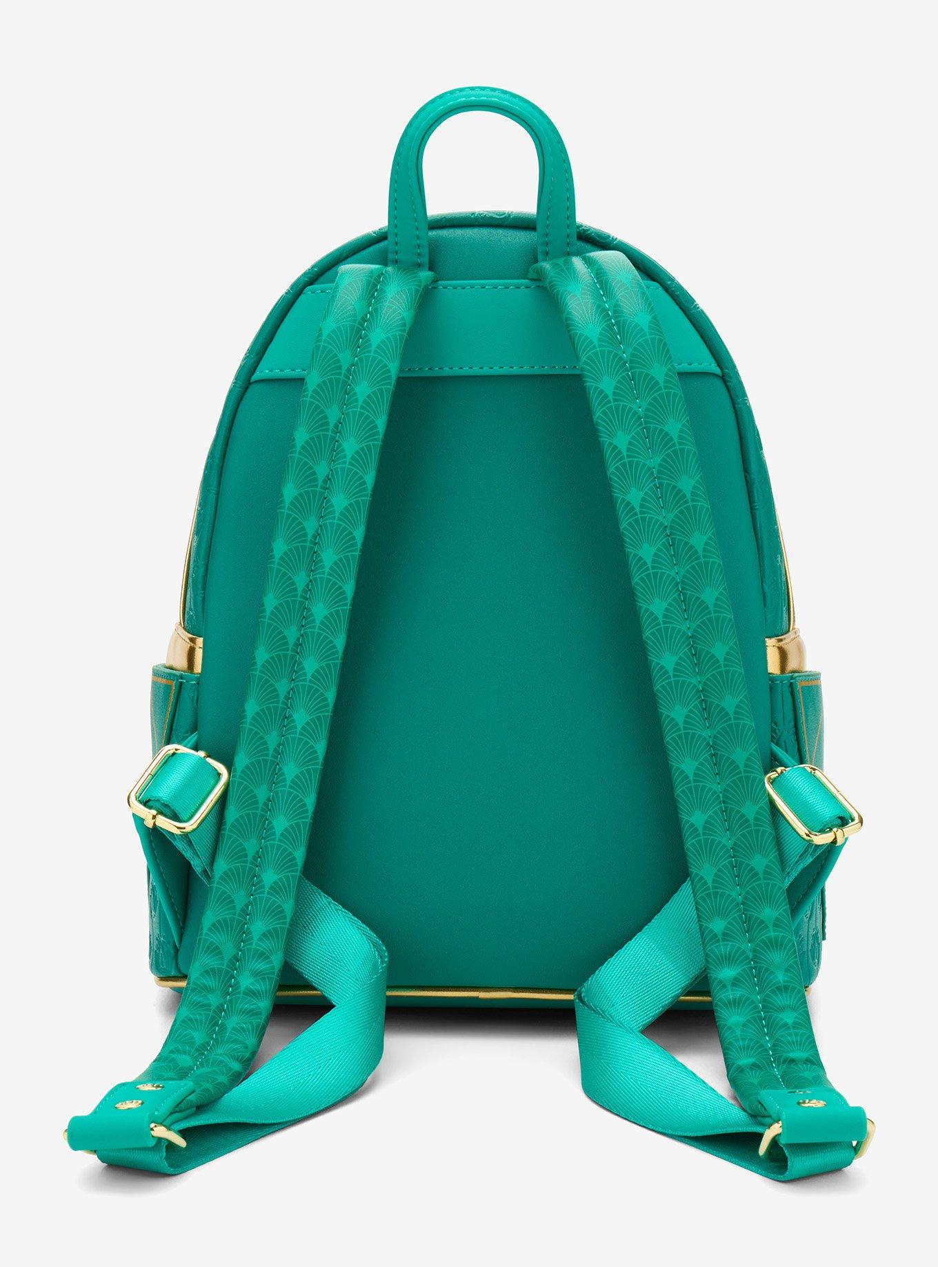 Loungefly Disney The Princess And The Frog Water Lily Mini Backpack, , alternate - view 3