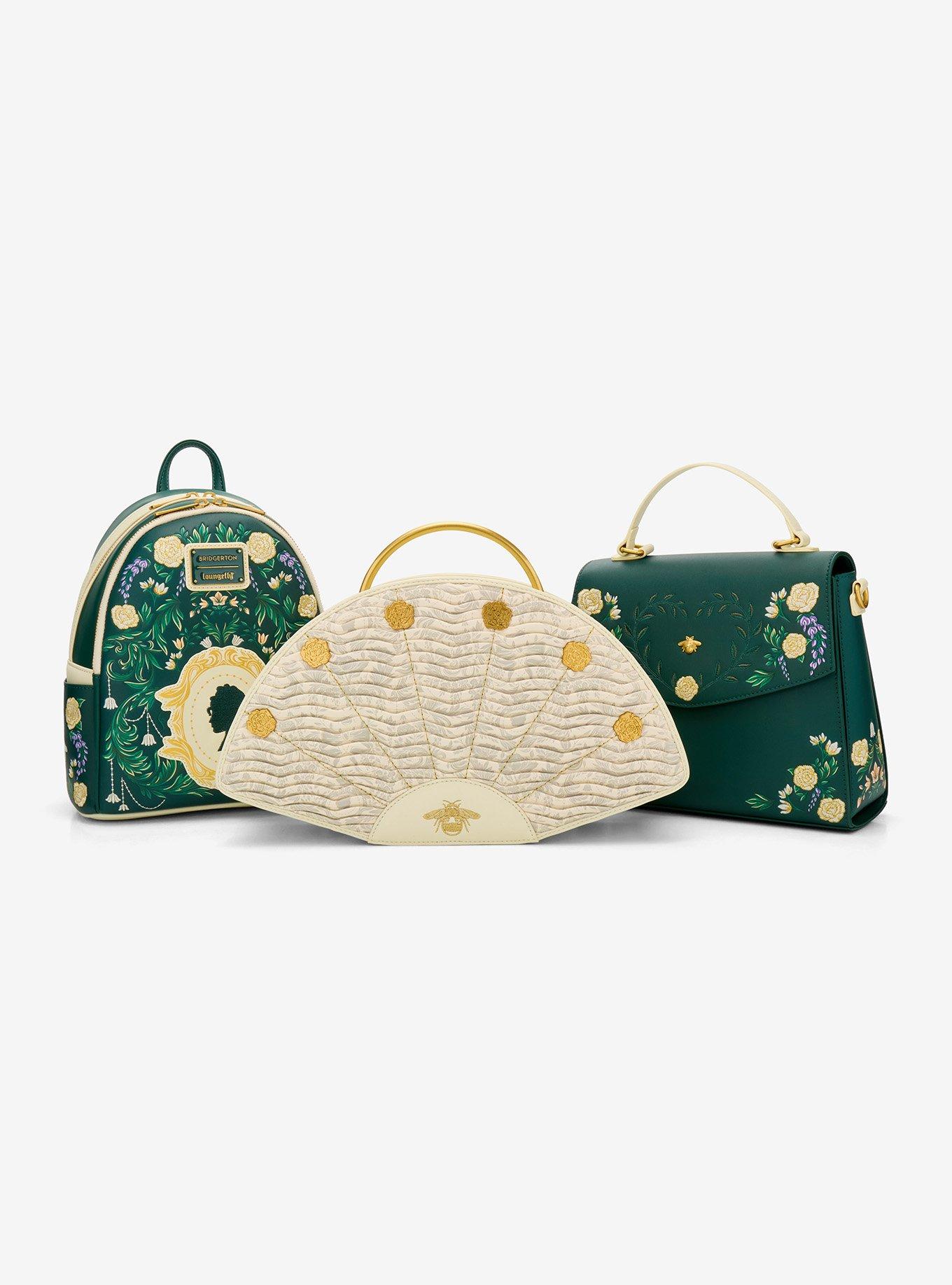 Loungefly Bridgerton Fan Handbag, , alternate - view 5