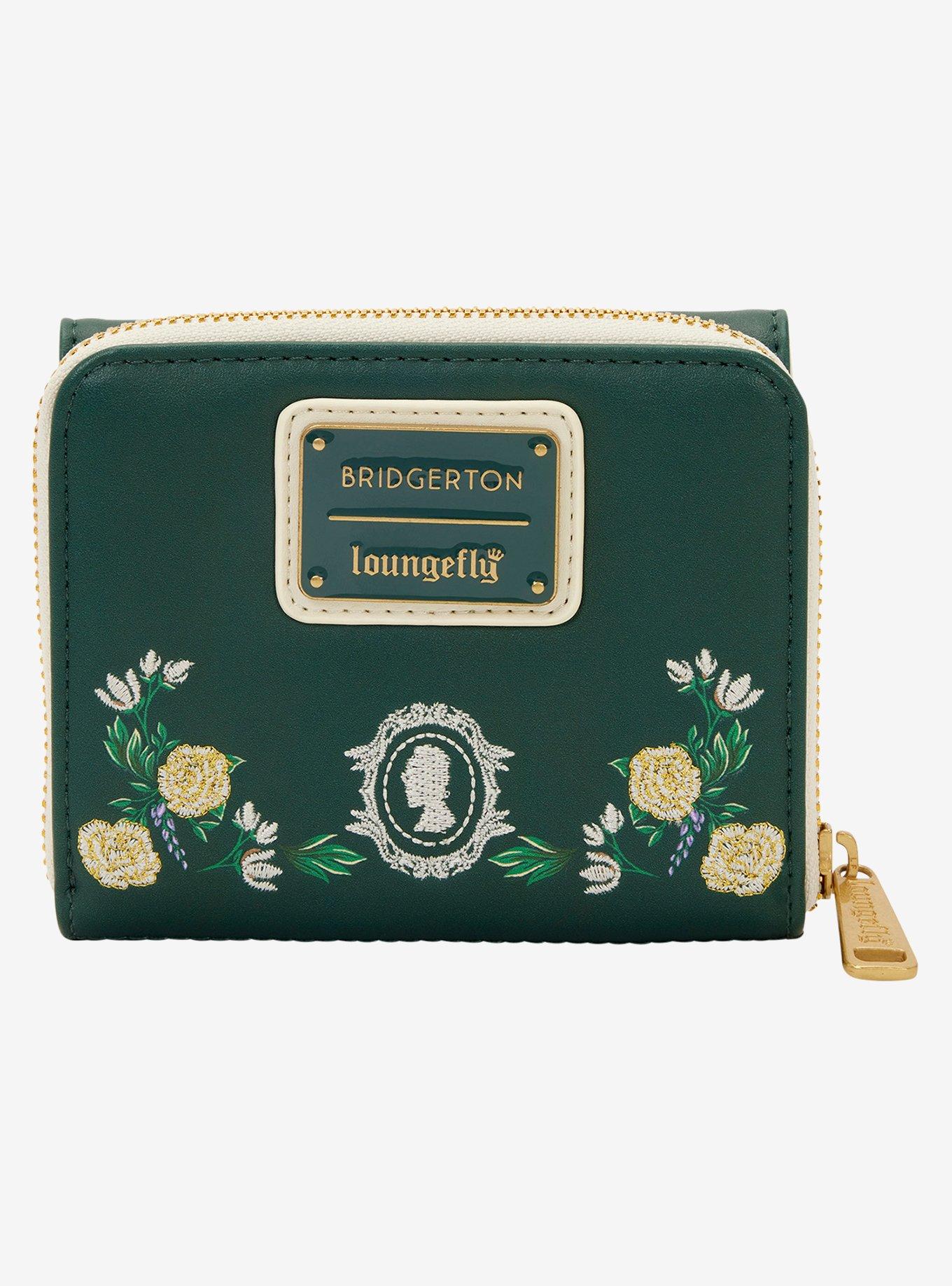 Loungefly Bridgerton Embroidered Floral Wallet, , alternate - view 3