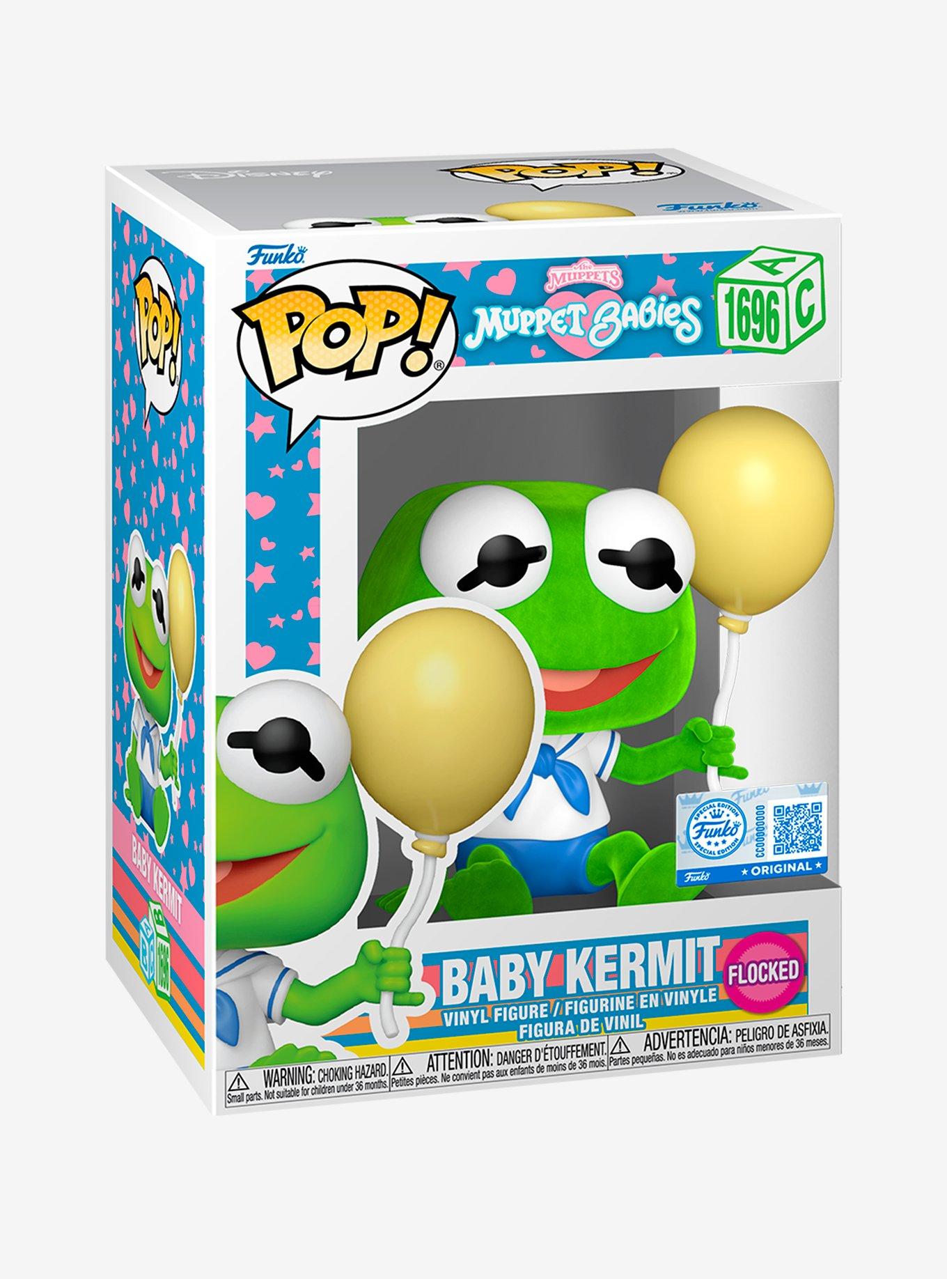Funko Pop! Muppet Babies Baby Kermit Flocked Vinyl Figure - BoxLunch Exclusive