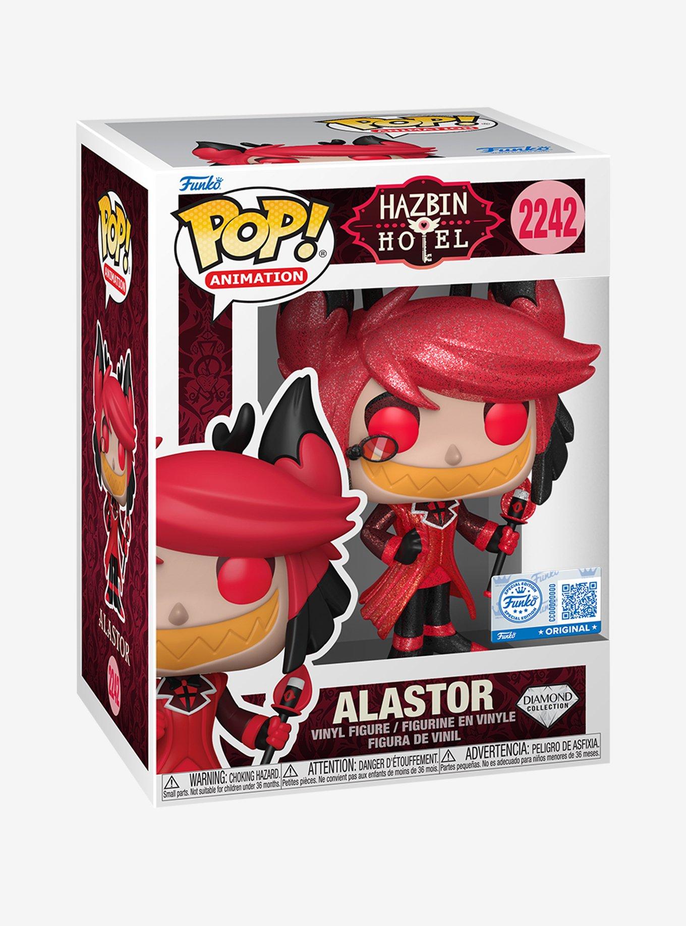 Funko Hazbin Hotel Diamond Collection Pop! Animation Alastor Vinyl Figure Hot Topic Exclusive, , hi-res