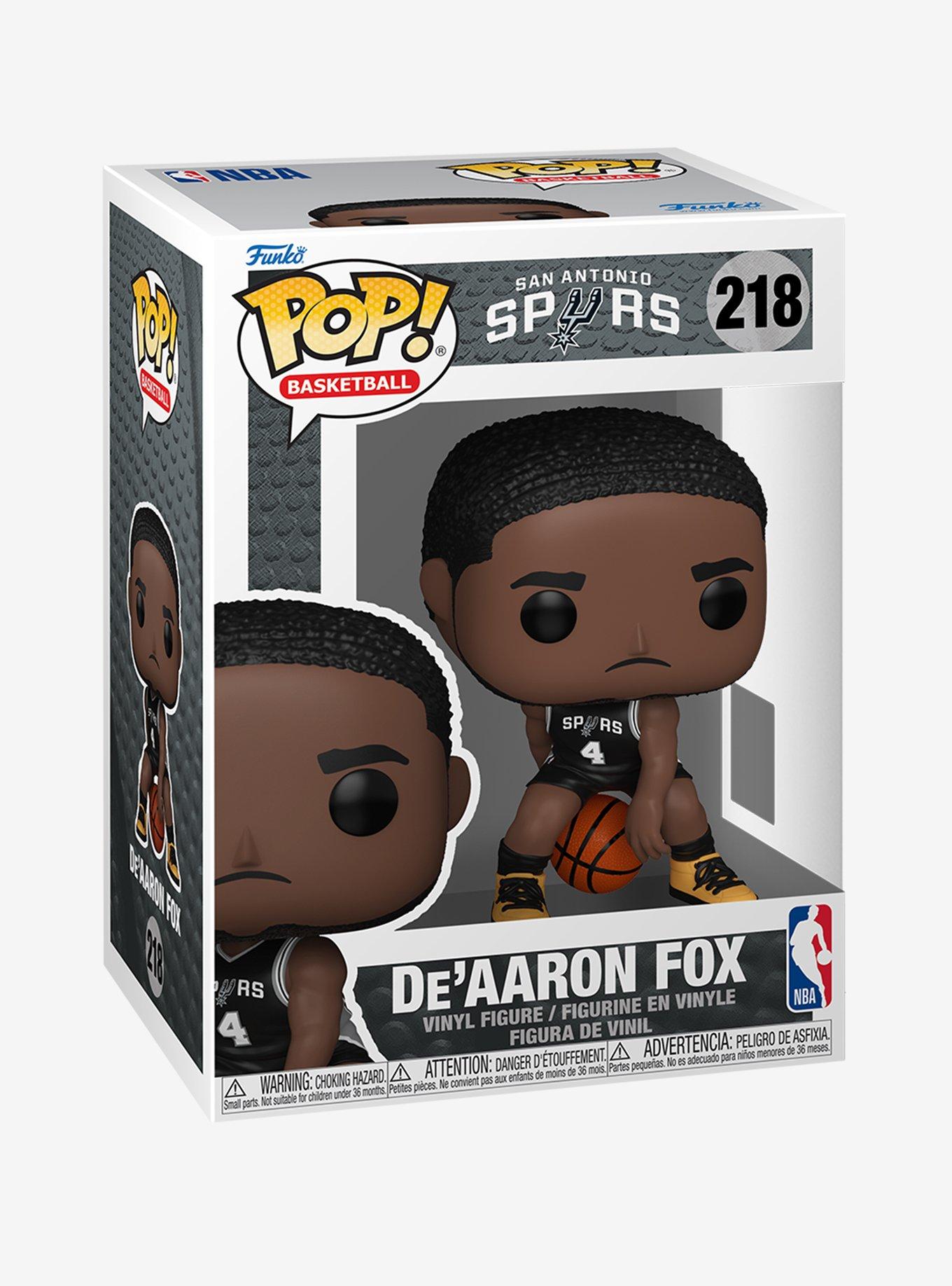 Funko NBA San Antonio Spurs Pop! Basketball DeAaron Fox Vinyl Figure, , hi-res
