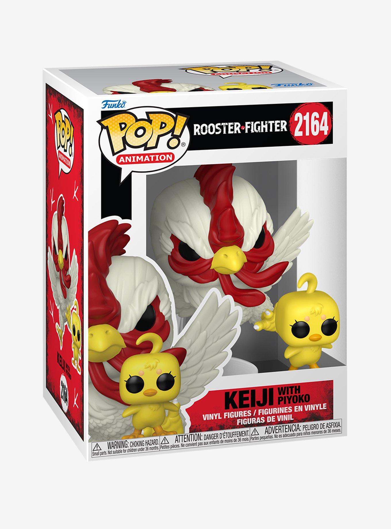 Funko Rooster Fighter Pop! Animation Keiji With Piyoko Vinyl Figure Set, , hi-res