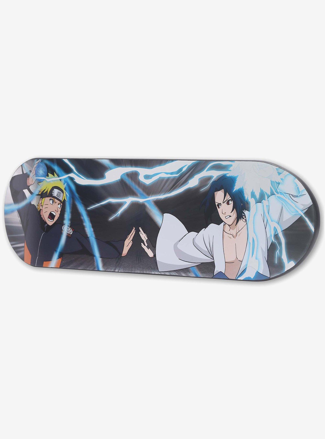 Naruto Shippuden Naruto & Sasuke Skate Deck Wood Wall Decor, , hi-res