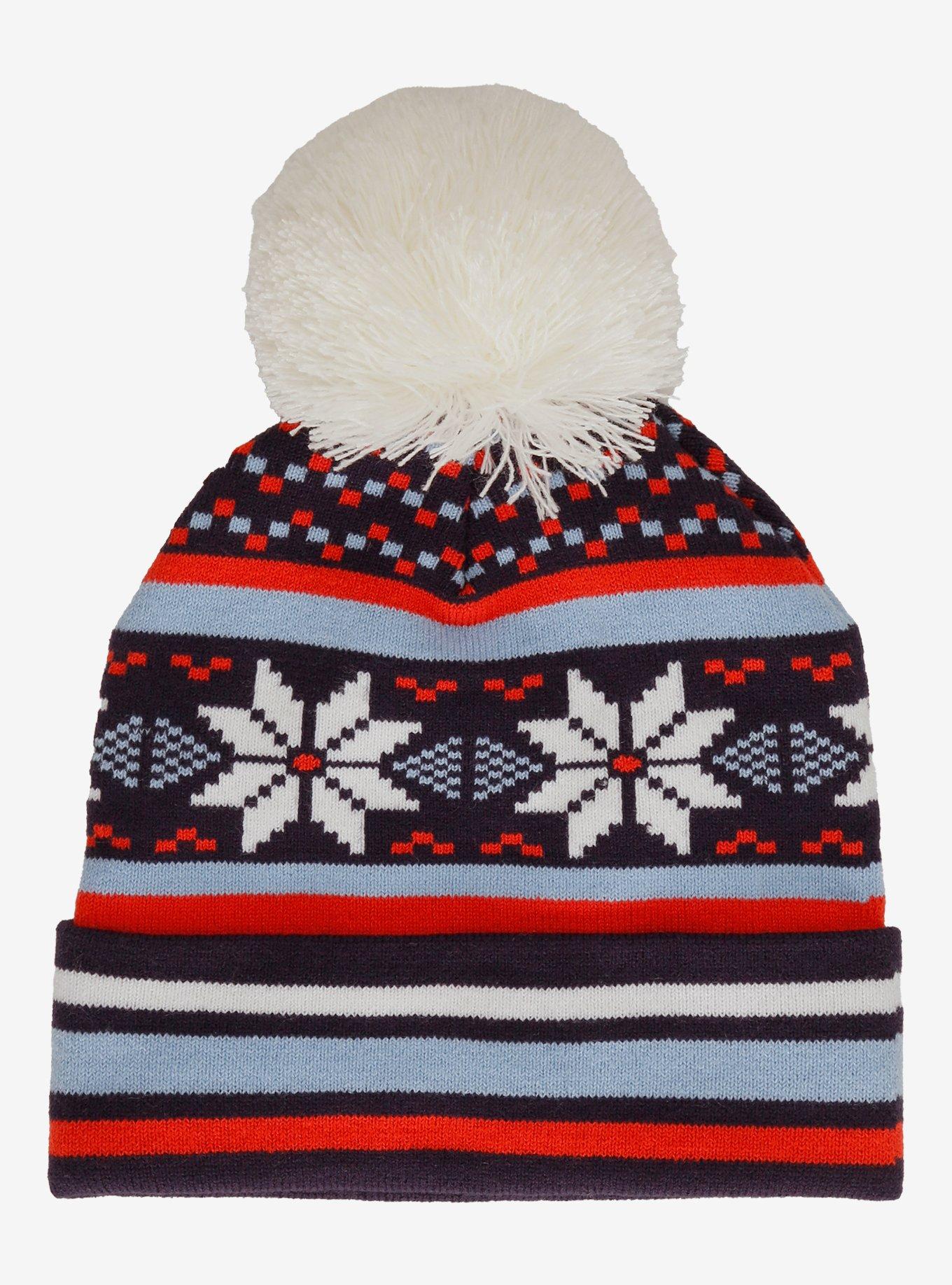 Bluey Fair Isle Pom Beanie, , hi-res