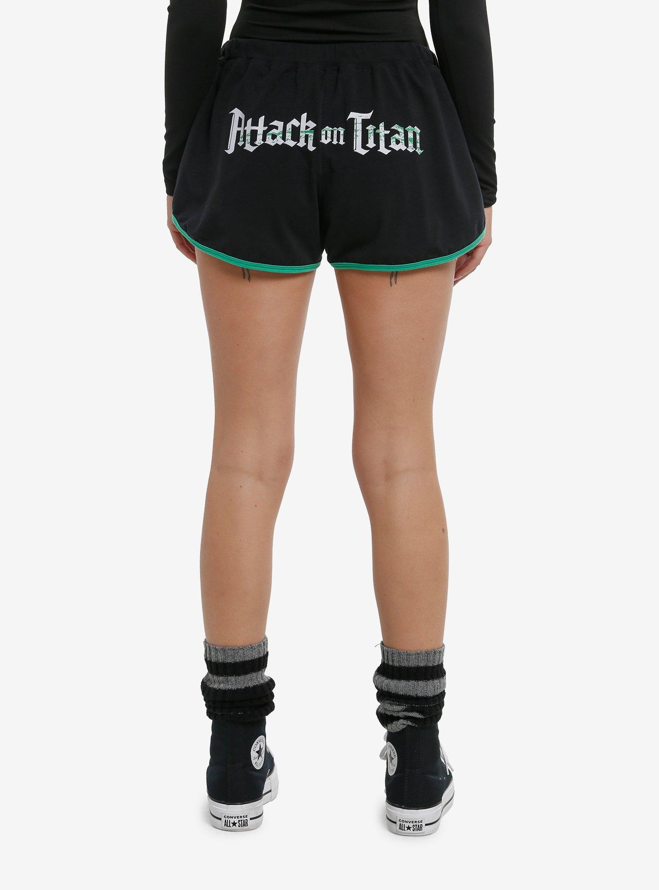 Attack On Titan Levi Girls Soft Shorts, , hi-res