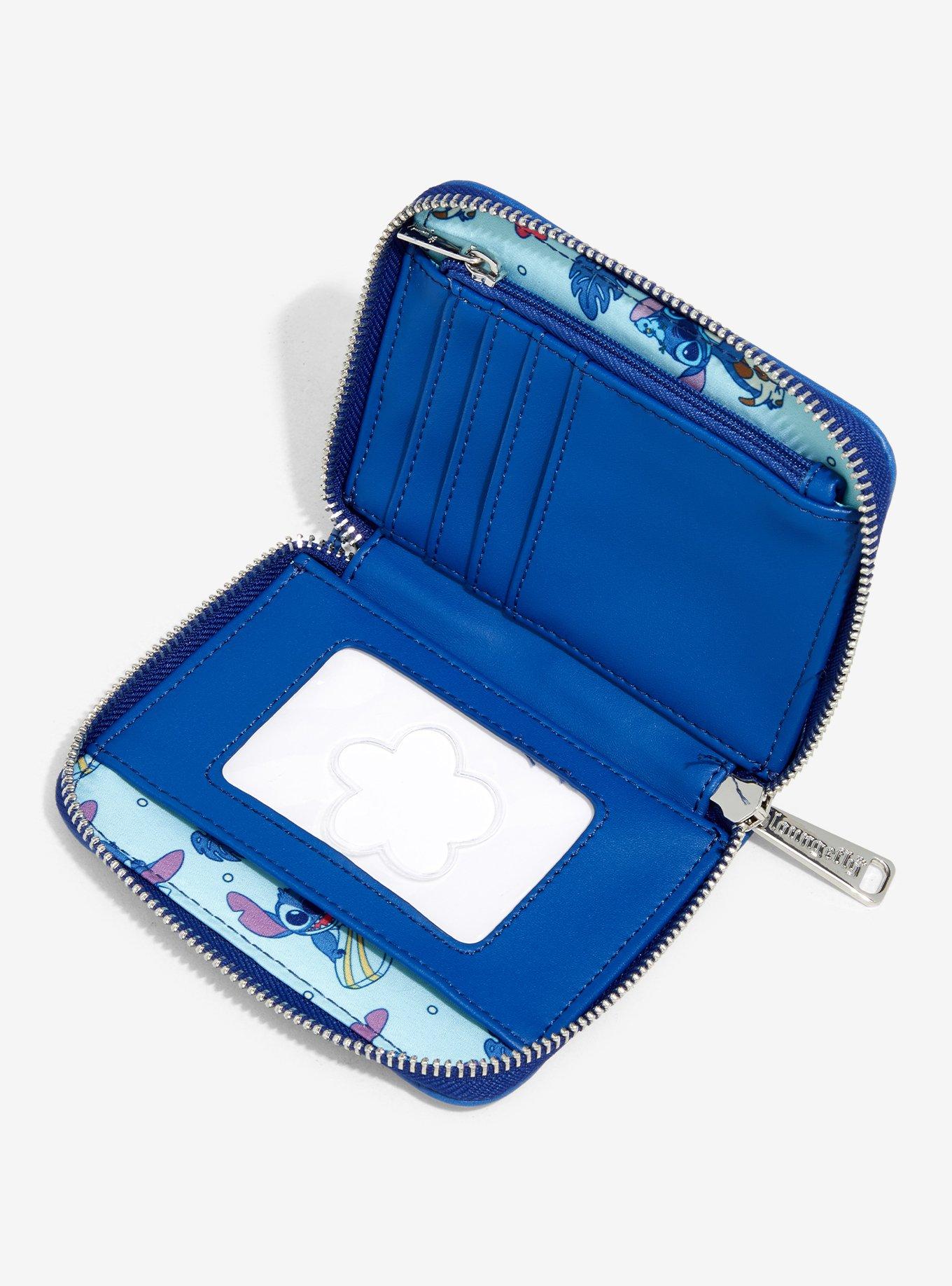 Loungefly Disney Stitch Rock Mini Zipper Wallet, , alternate - view 4