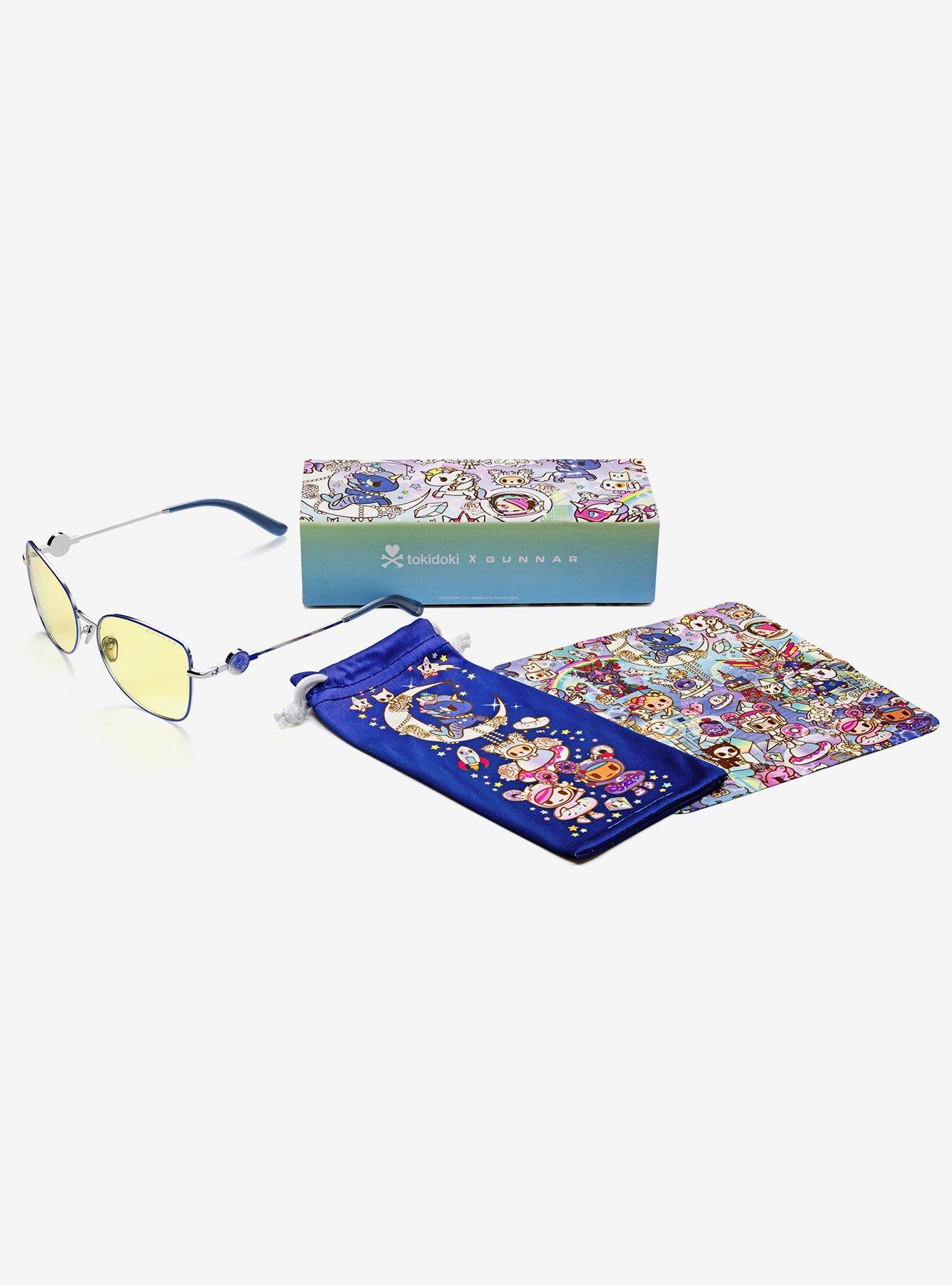 GUNNAR x tokidoki Digital Princess Amber Tint Blue Light Glasses, , alternate