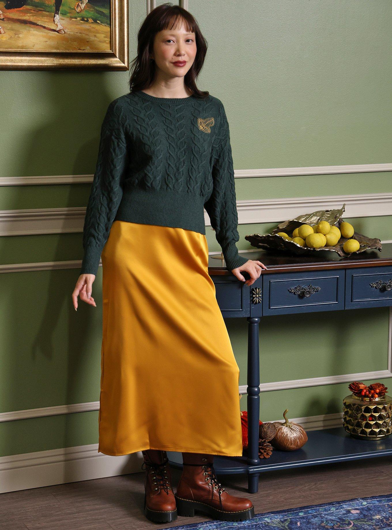 Her Universe The Lord Of The Rings Lórien Leaf Sweater Her Universe Exclusive, , hi-res