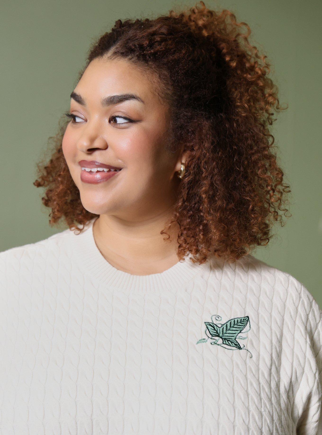 Her Universe The Lord Of The Rings Shire Sweater Dress Plus Size Her Universe Exclusive, MULTI, alternate