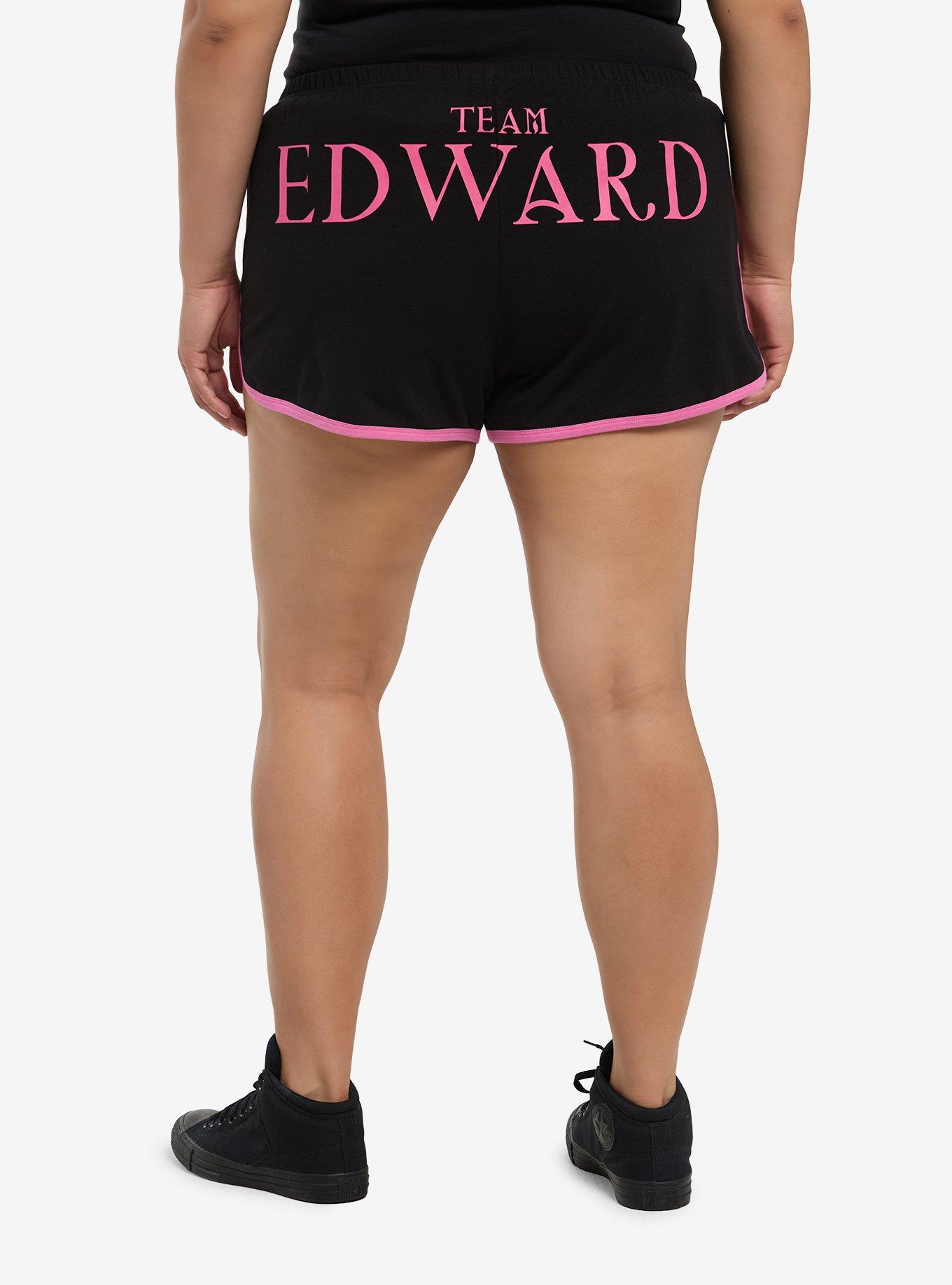 Twilight Team Edward Girls Soft Shorts Plus Size, , hi-res