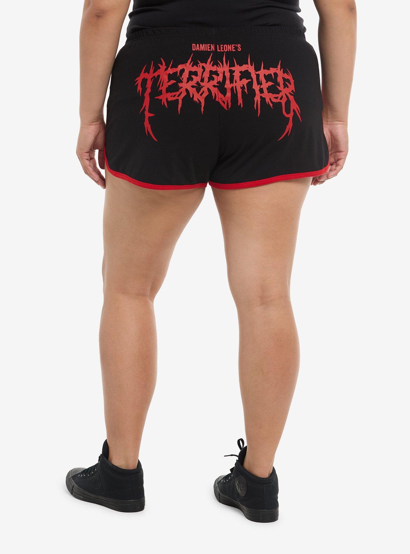 Terrifer Art The Clown Girls Soft Shorts Plus Size, , hi-res