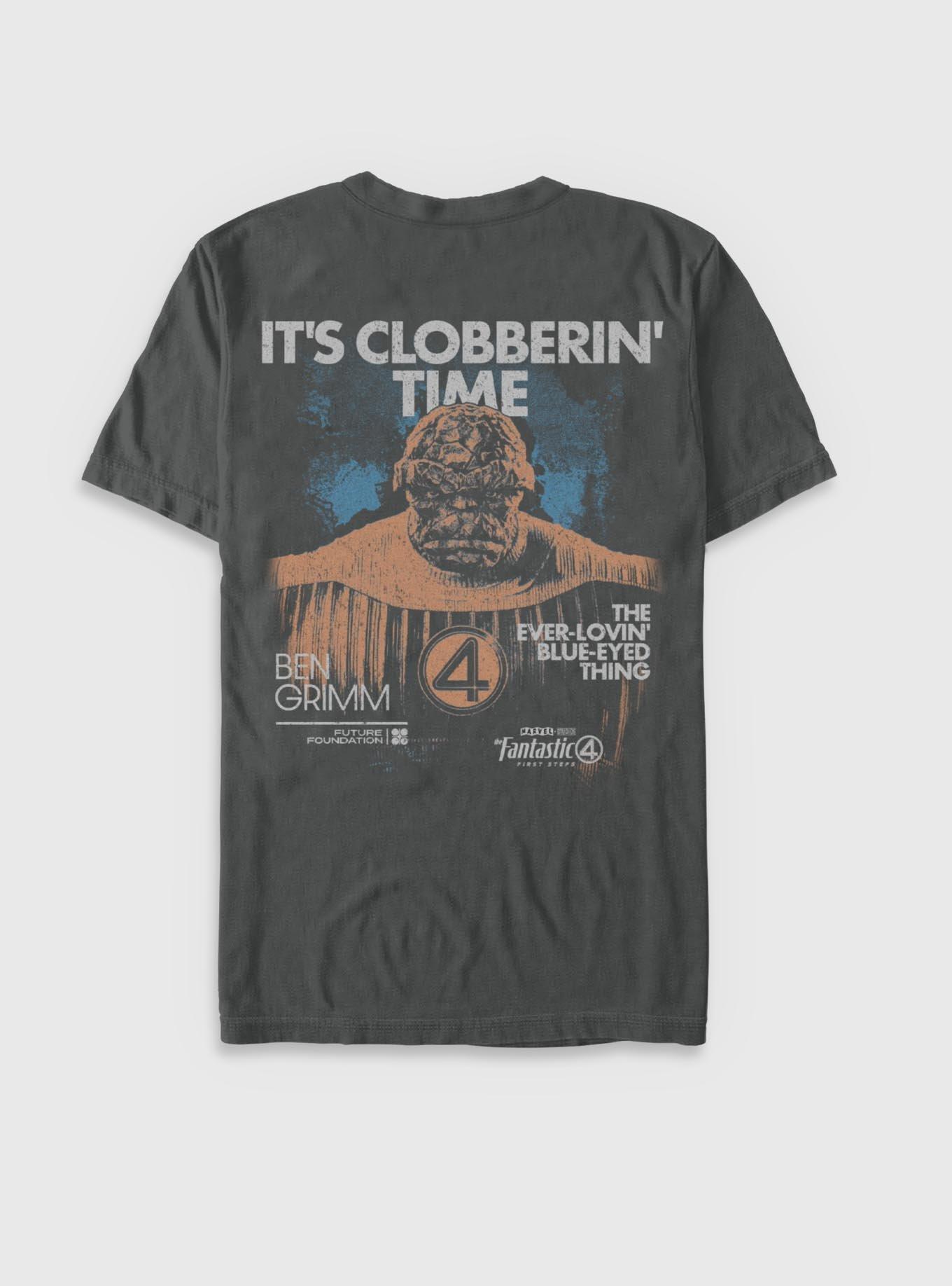Marvel The Fantastic Four: First Steps The Thing Clobberin Garment Dye T-Shirt BoxLunch Exclusive, , hi-res