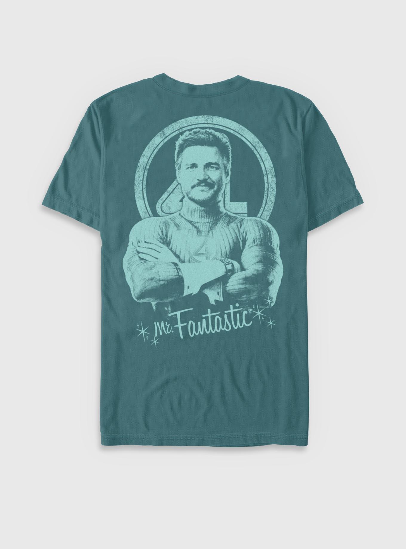 Marvel The Fantastic Four: First Steps Mr Fantastic Grunge Garment Dye T-Shirt BoxLunch Exclusive, , hi-res