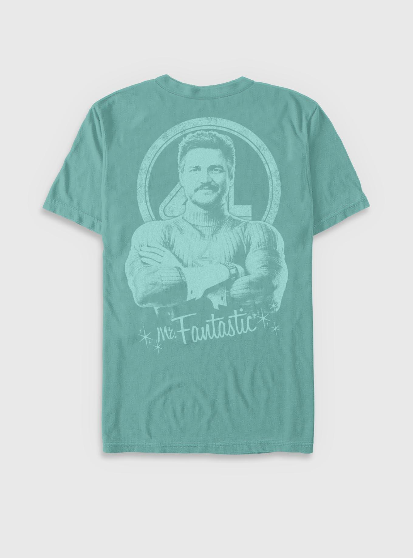 Marvel The Fantastic Four: First Steps Mr Fantastic Grunge Garment Dye T-Shirt BoxLunch Exclusive, , hi-res