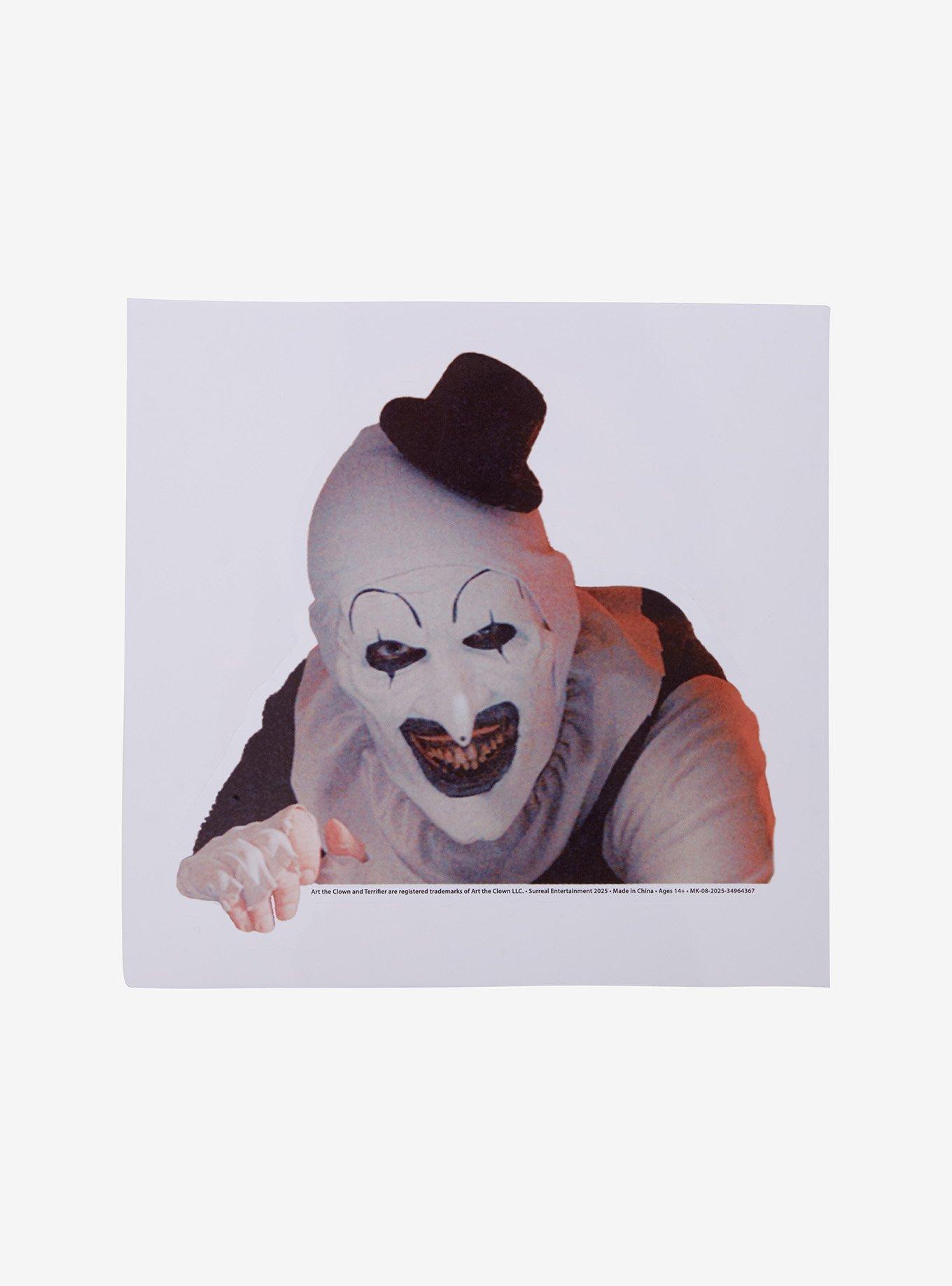 Terrifier Art The Clown Peeker Car Decal, , hi-res