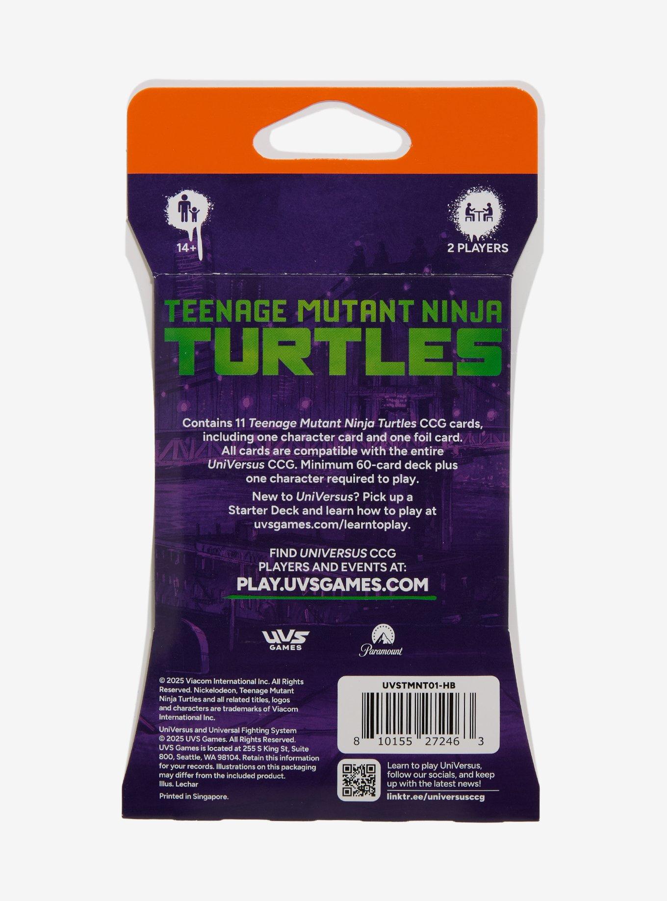Universus Teenage Mutant Ninja Turtles Booster Pack, , hi-res