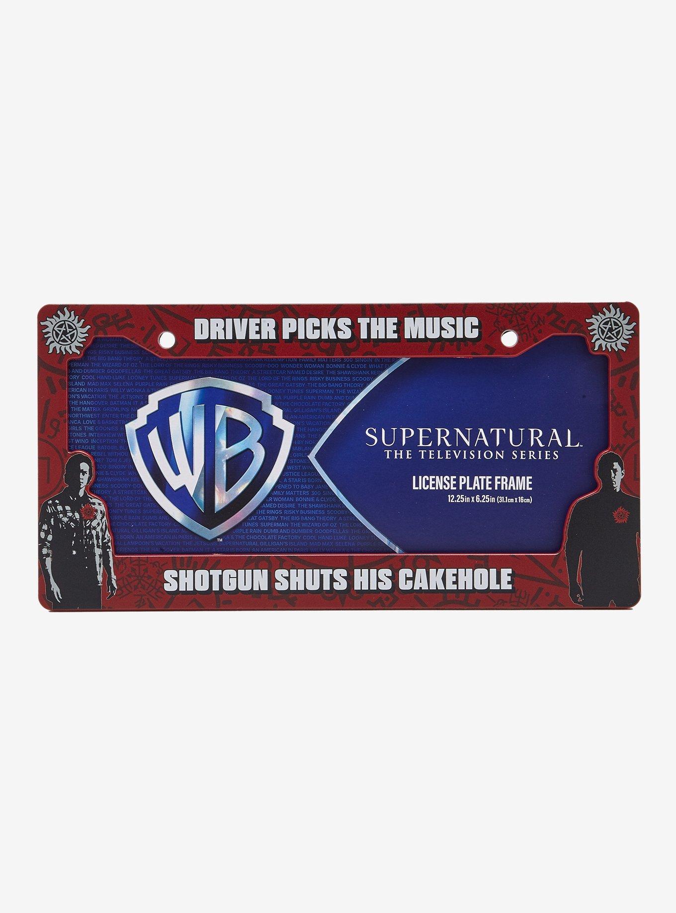 Supernatural Driver Picks The Music License Plate Frame, , hi-res