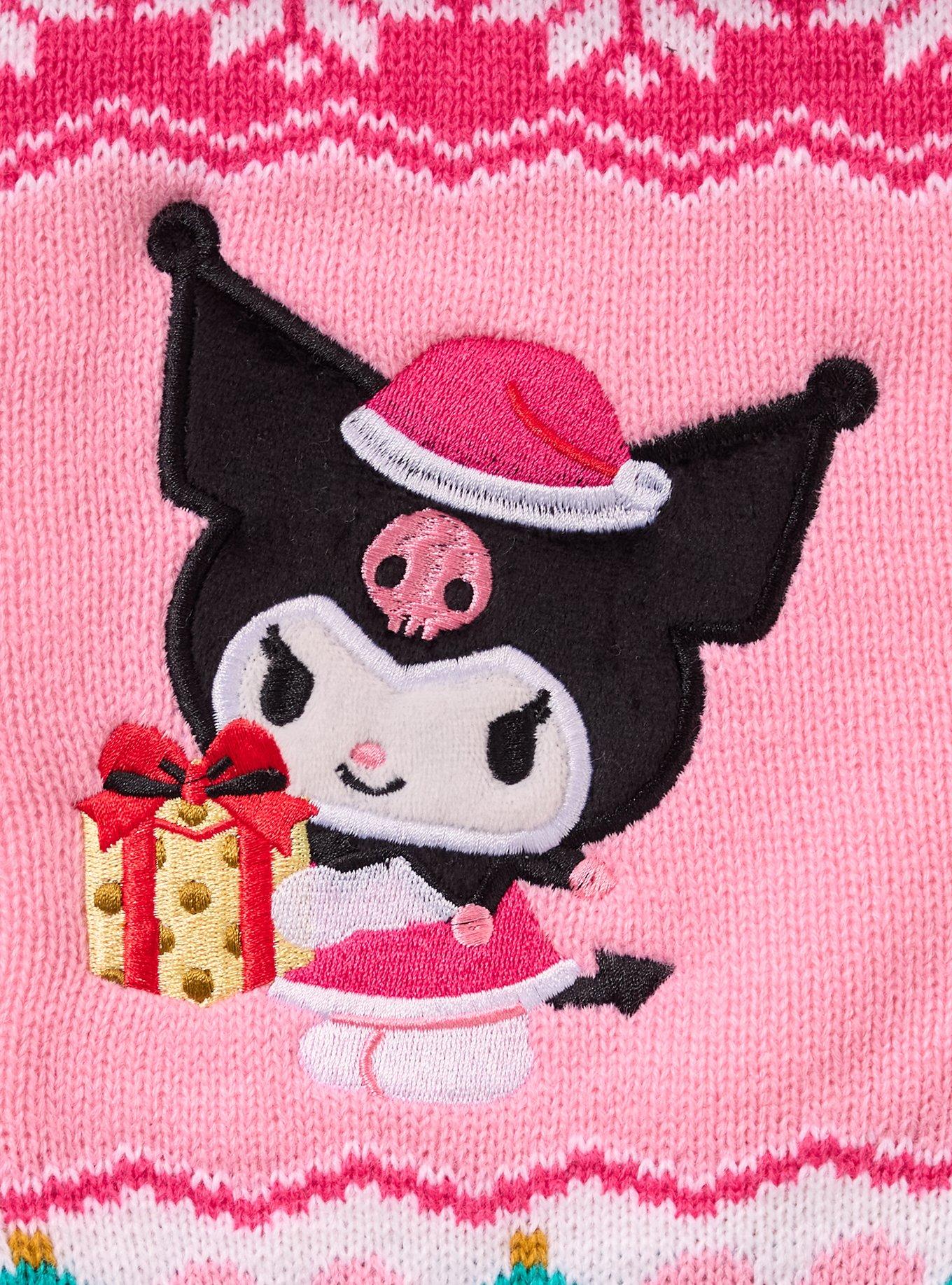 Sanrio Kuromi Knit Holiday Stocking &mdash; BoxLunch Exclusive, , alternate