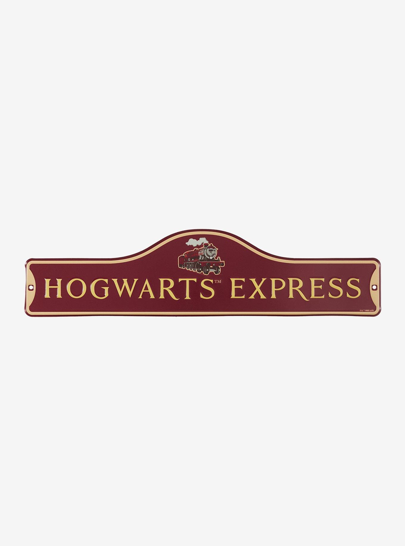 Harry Potter Hogwarts Express Metal Wall Sign - BoxLunch Exclusive, , hi-res