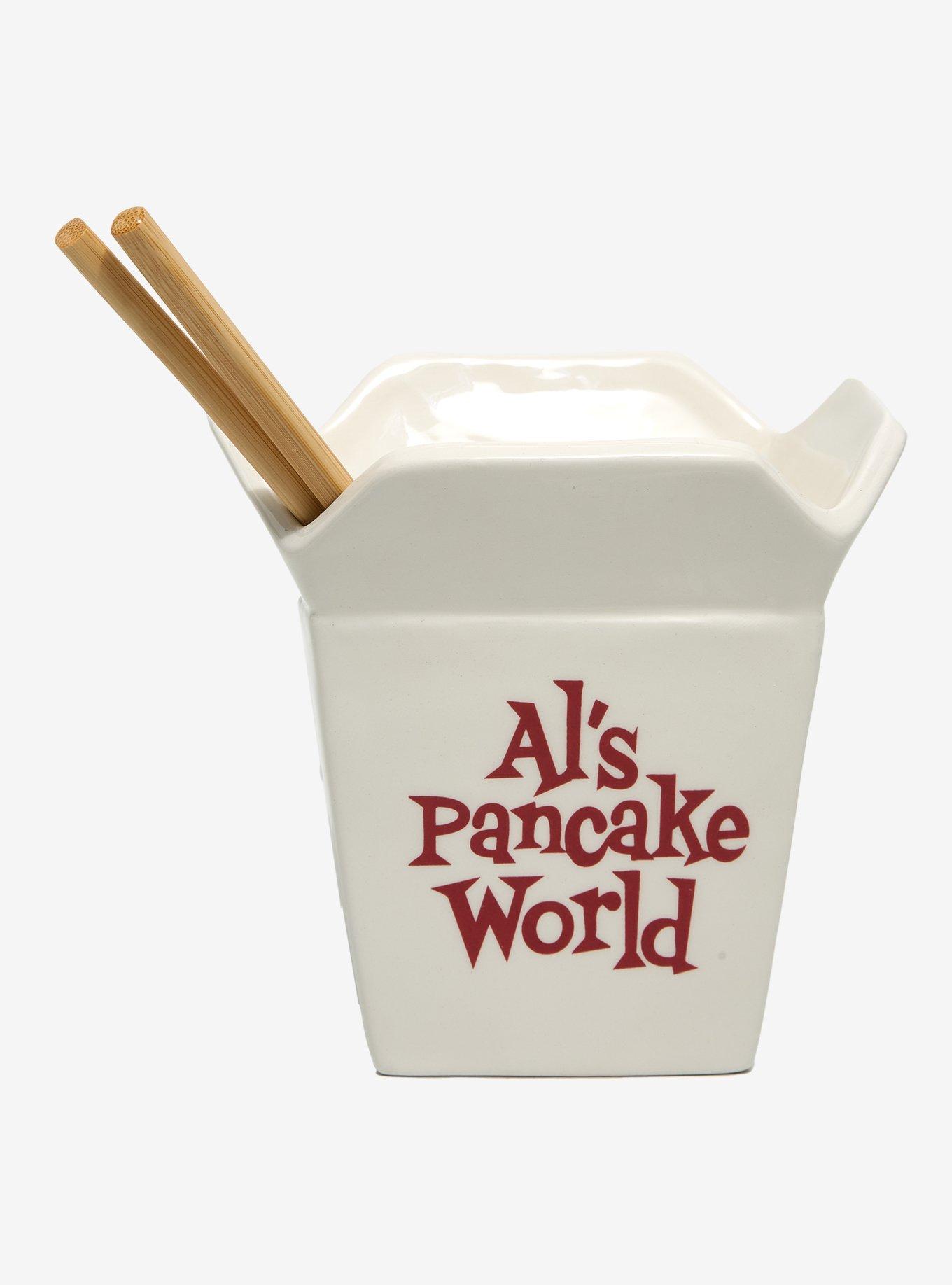 Gilmore Girls Al's Pancake World Takeout Box Figural Bowl with Chopsticks - BoxLunch Exclusive, , alternate