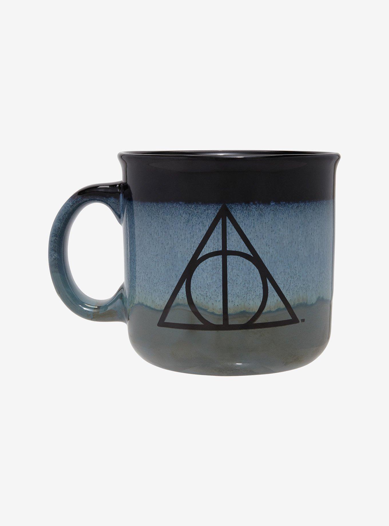 Harry Potter Deathly Hallows Glazed Mug — BoxLunch Exclusive, , hi-res