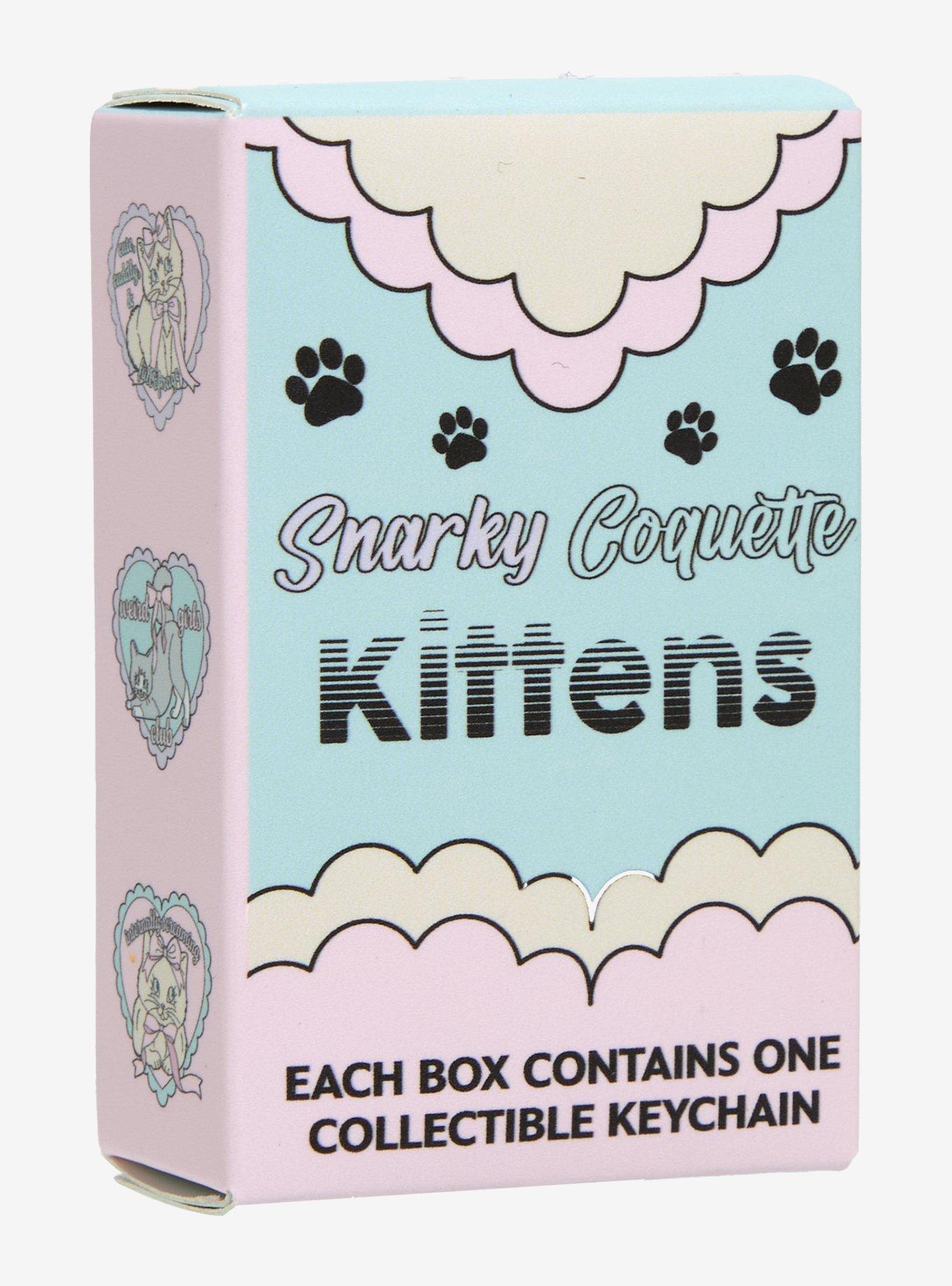 Snarky Coquette Kittens Blind Box Enamel Pin, , hi-res