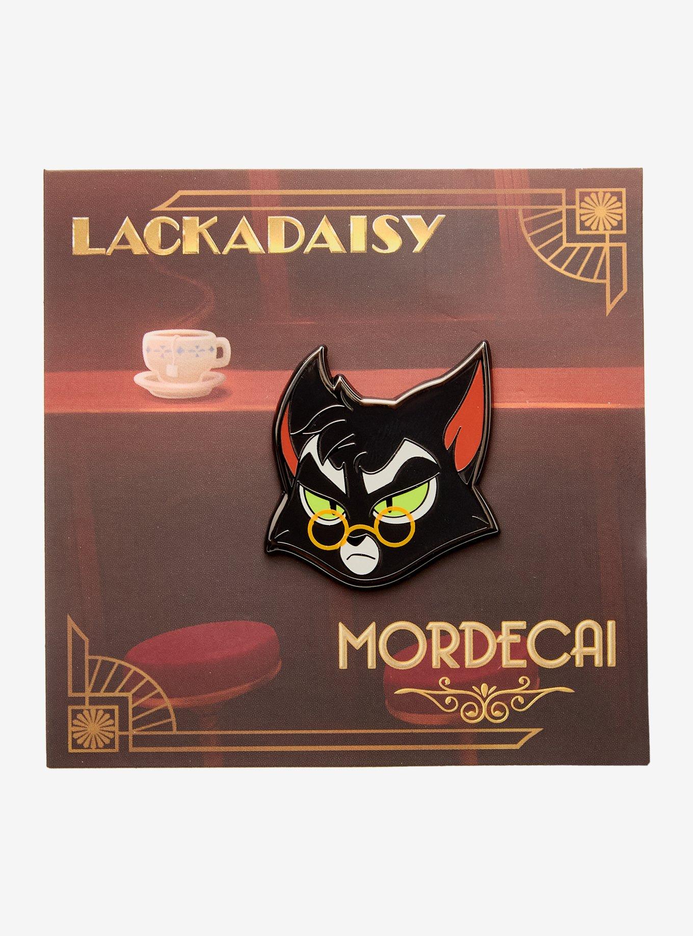 Lackadaisy Mordecai Enamel Pin, , hi-res