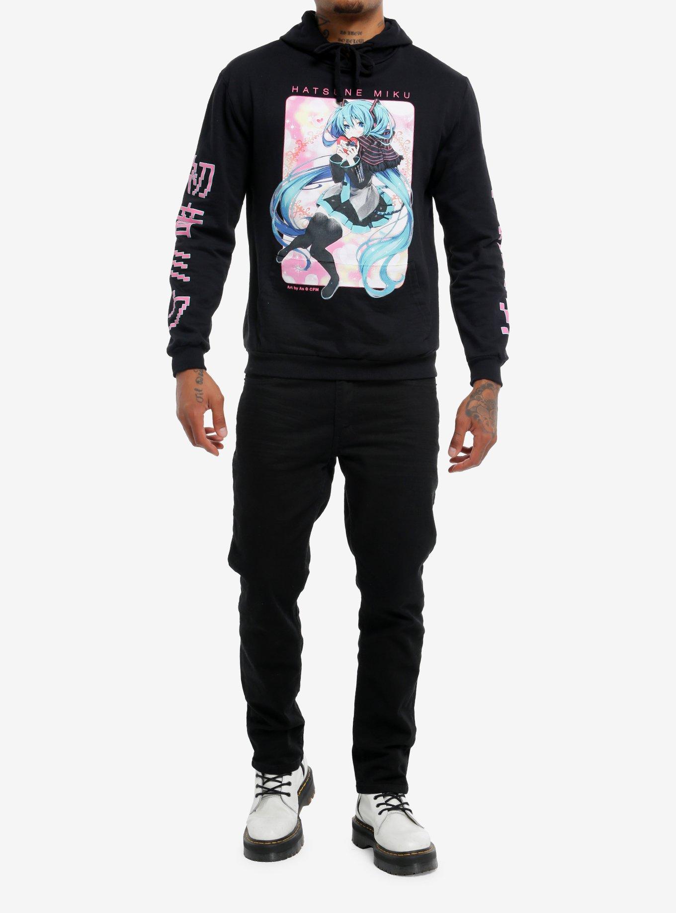 Hatsune Miku Winter Outfit Hoodie, , hi-res