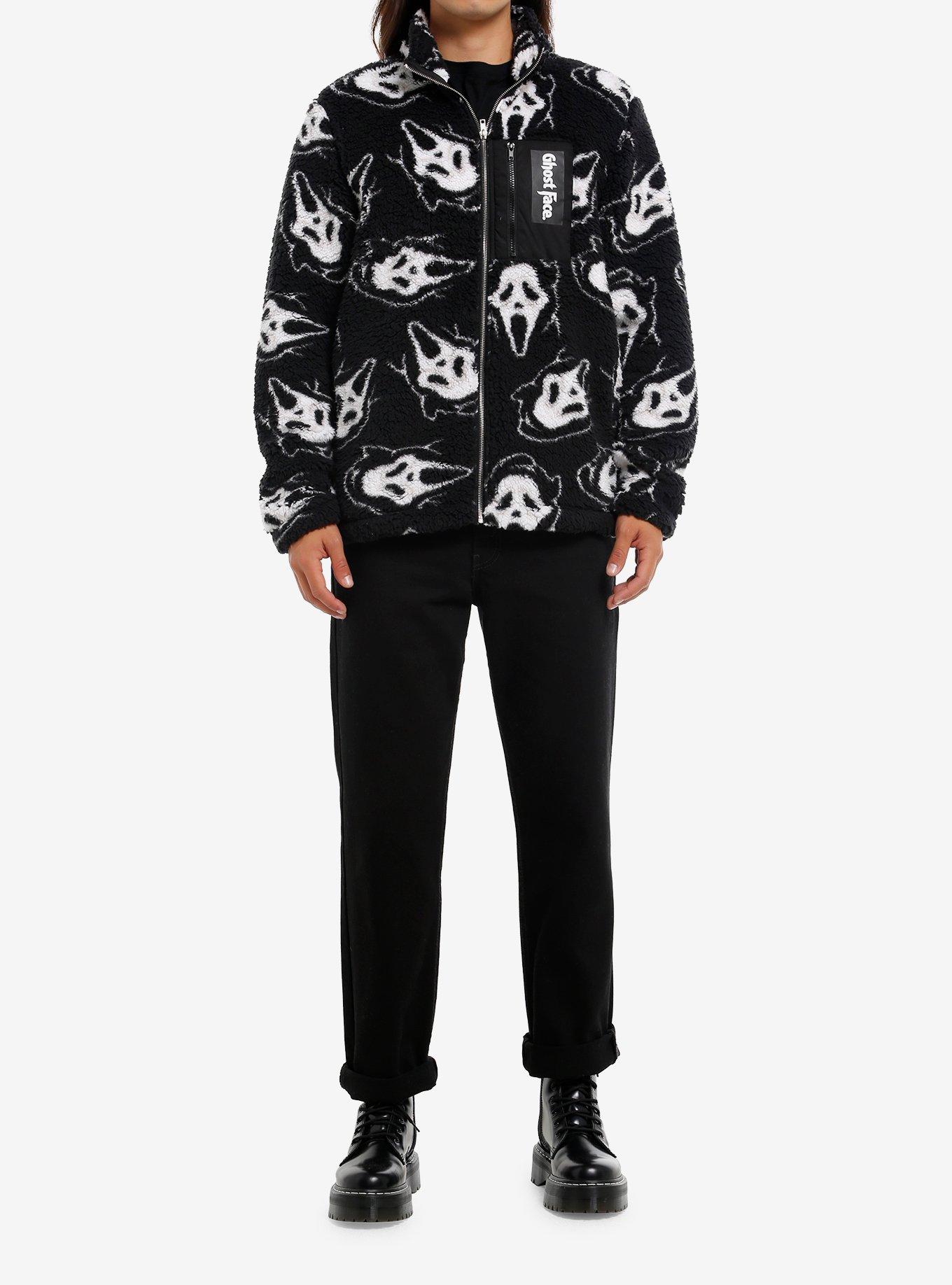 Ghost Face Sherpa Jacket, , hi-res