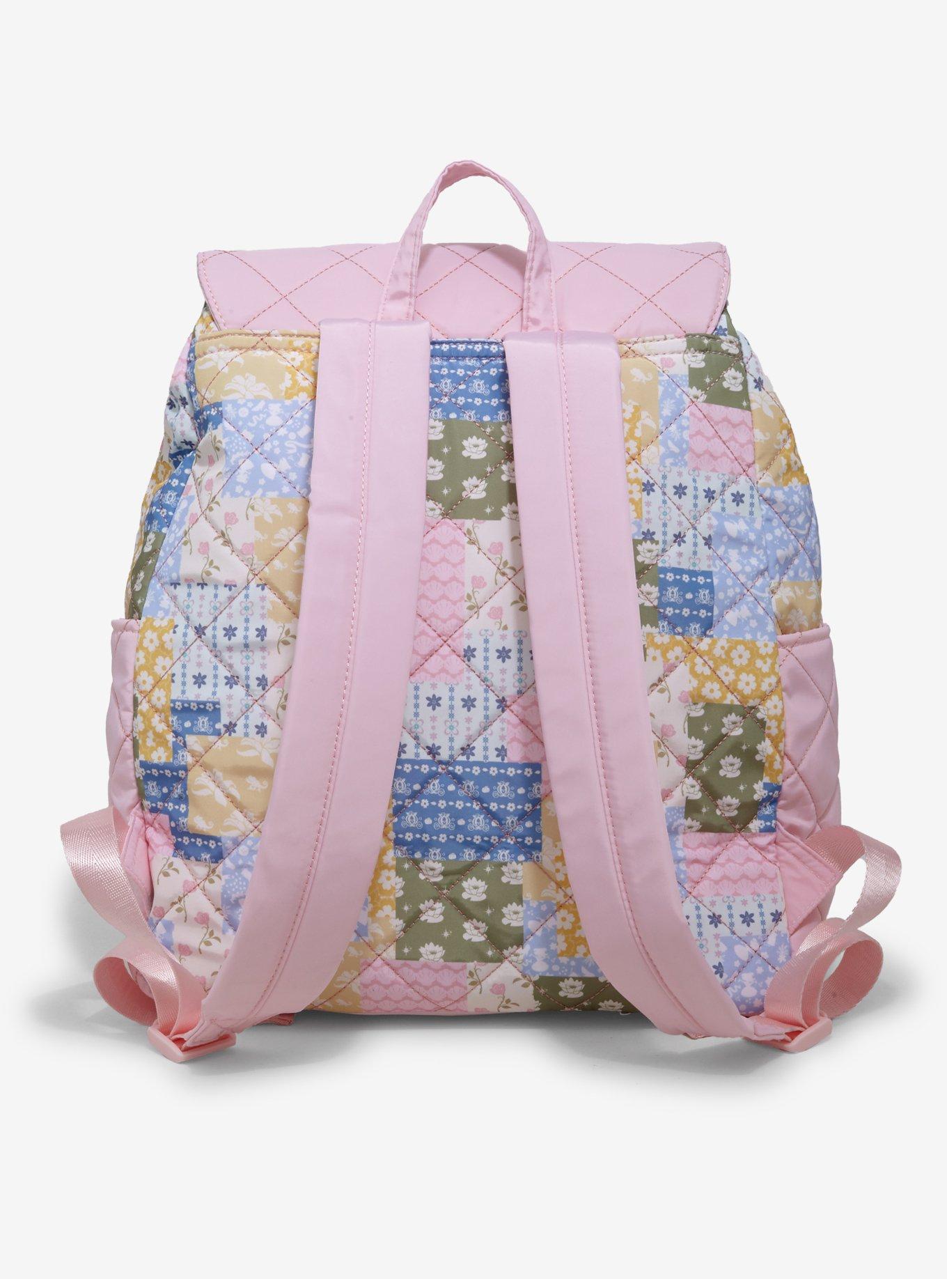Disney Princess Icons Quilted Backpack — BoxLunch Exclusive, , alternate