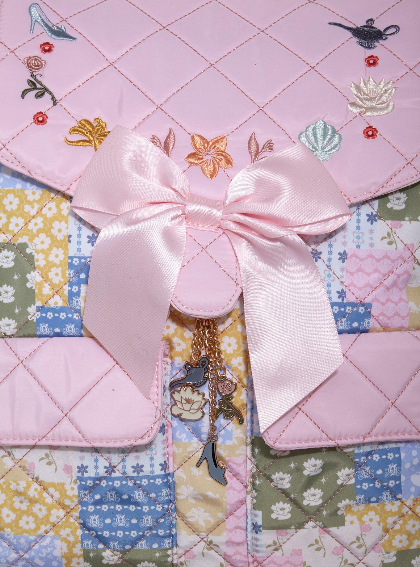 Disney Princess Icons Quilted Backpack — BoxLunch Exclusive, , alternate