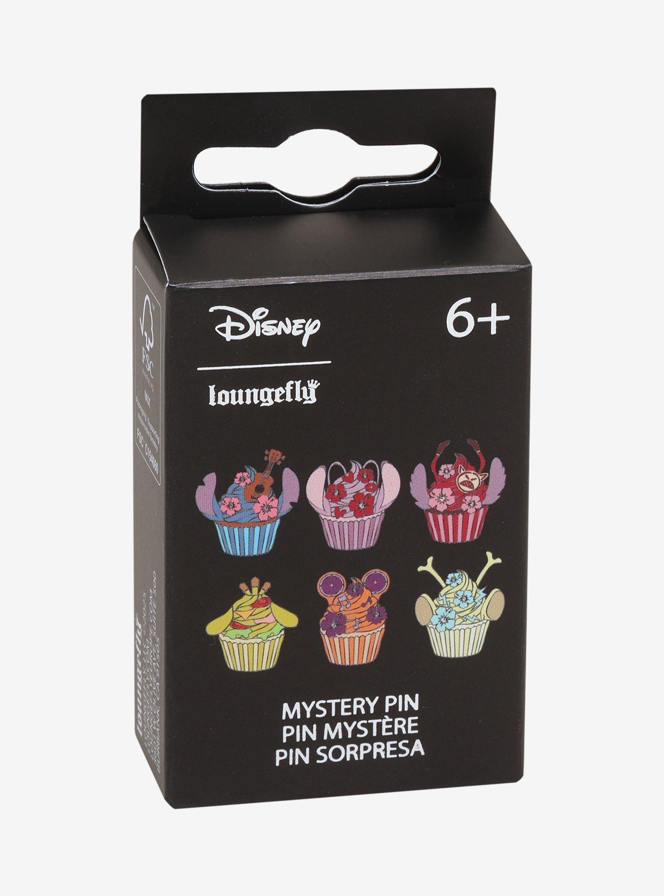 Loungefly Disney Stitch & Experiments Cupcake Blind Box Enamel Pin, , hi-res