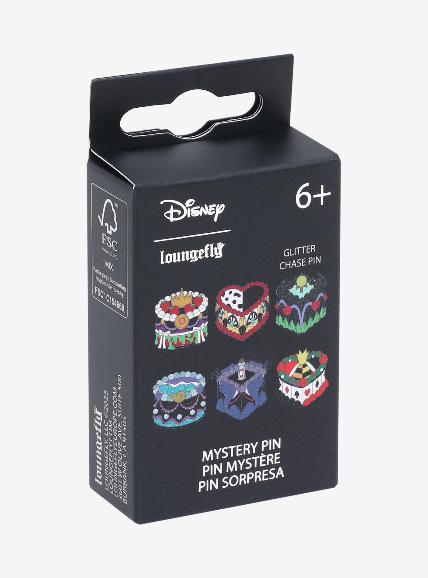 Loungefly Disney Villain Vintage Cake Blind Box Enamel Pin, , hi-res