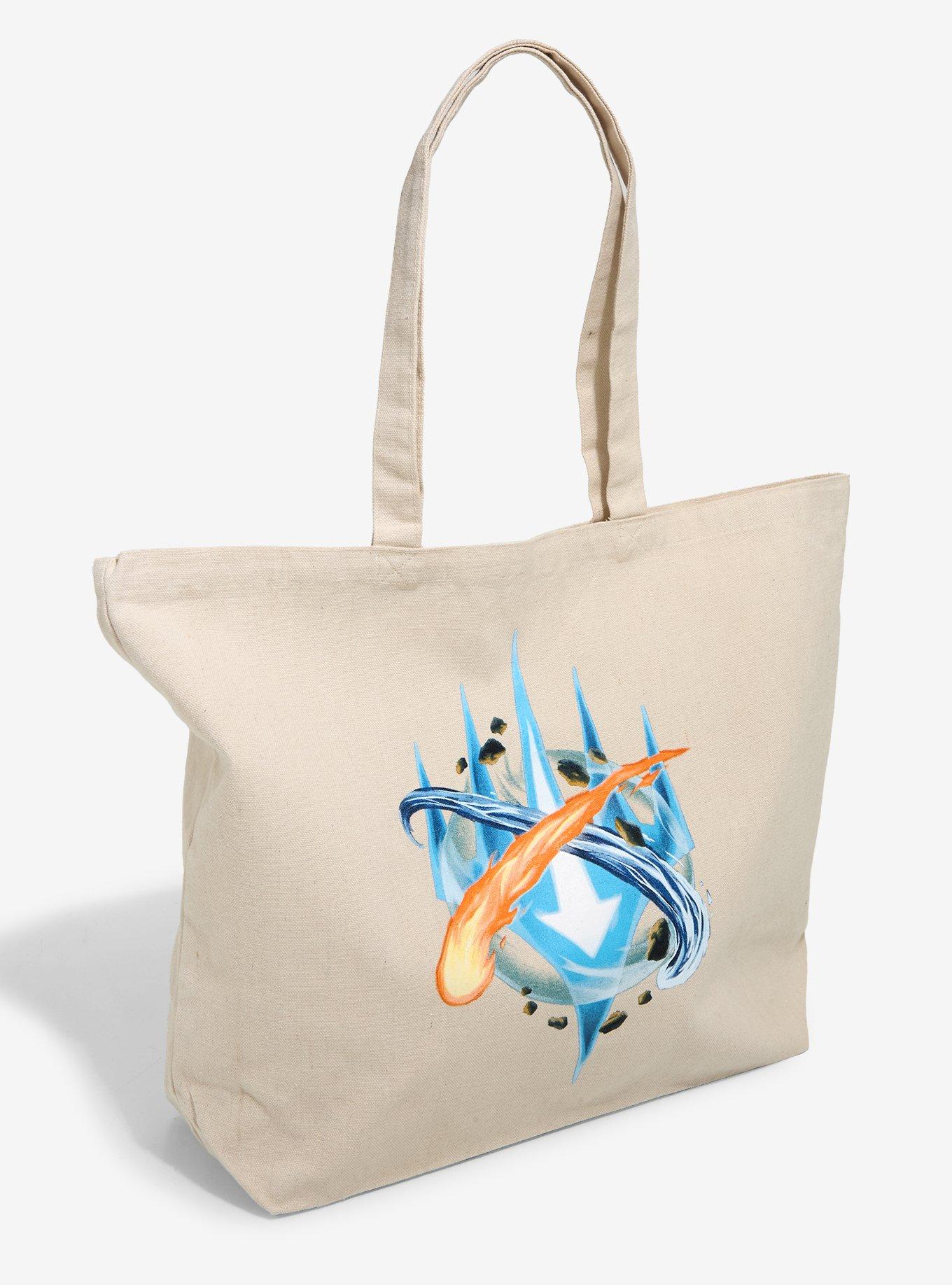 Magic: The Gathering x Avatar: The Last Airbender Planeswalker Elemental Symbol Tote Bag