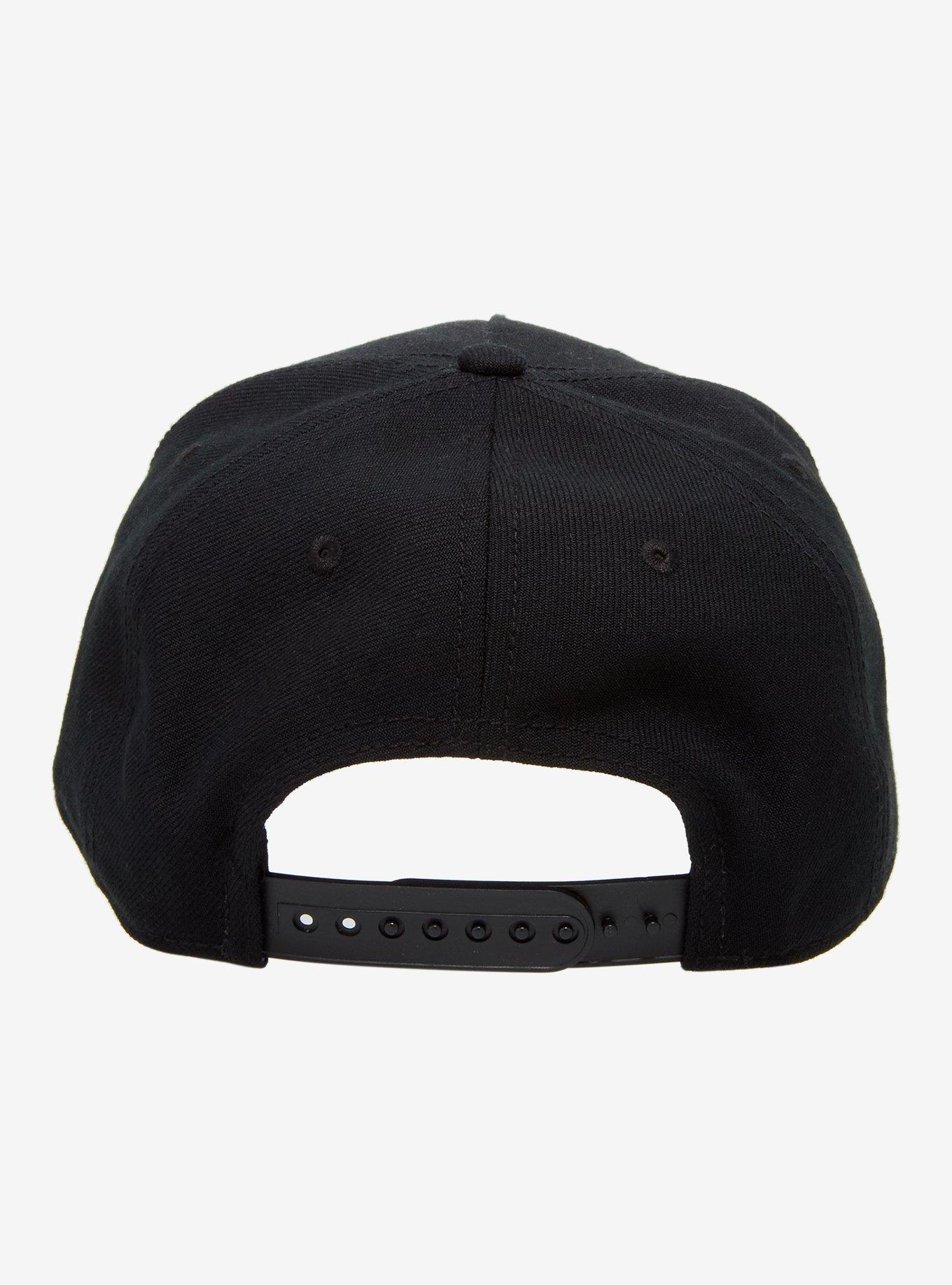 Godzilla Blue Flames Black Ball Cap — BoxLunch Exclusive, , alternate